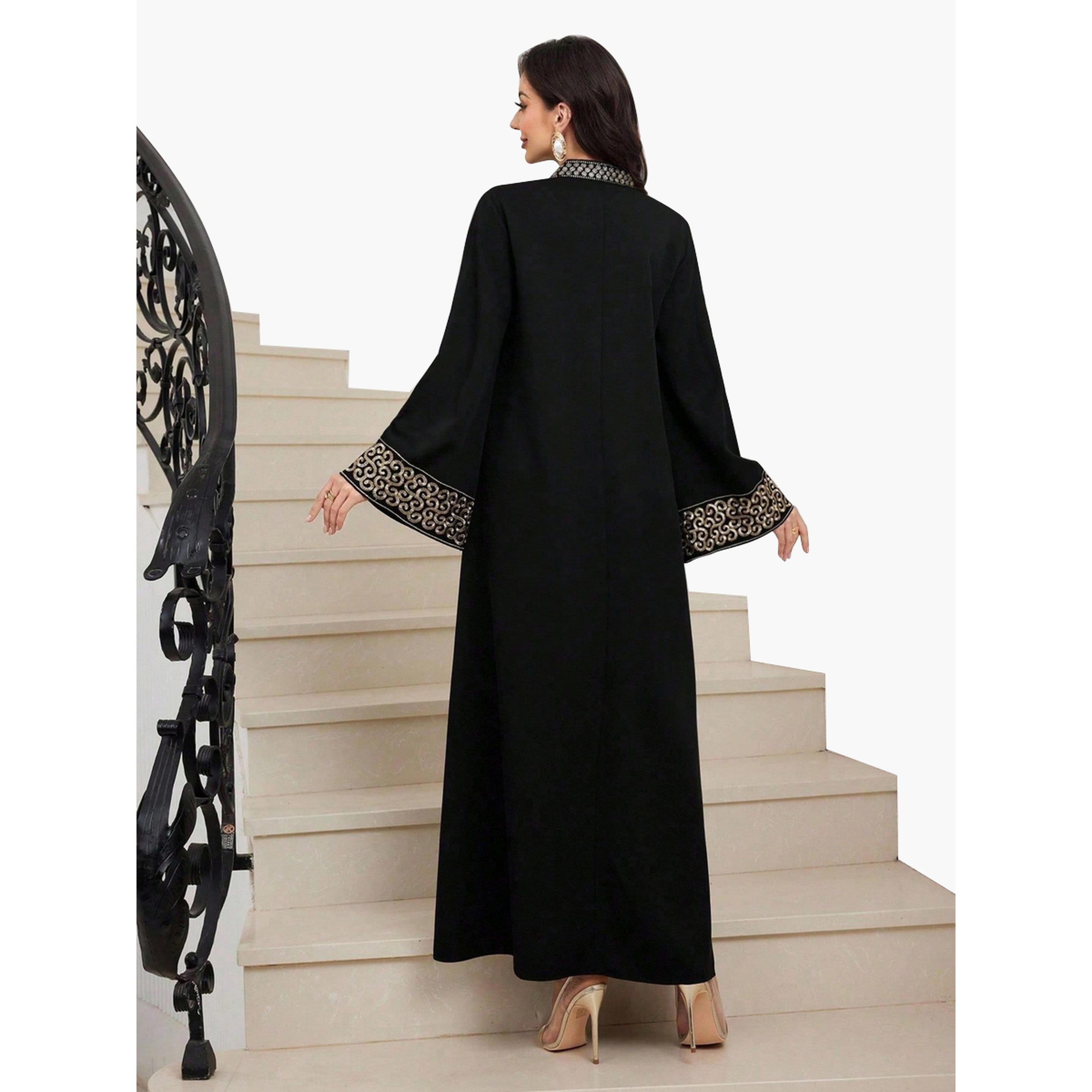 جلابية مطرزة بقصة واسعة-women-arabicclothing-jalabiyas-image-5