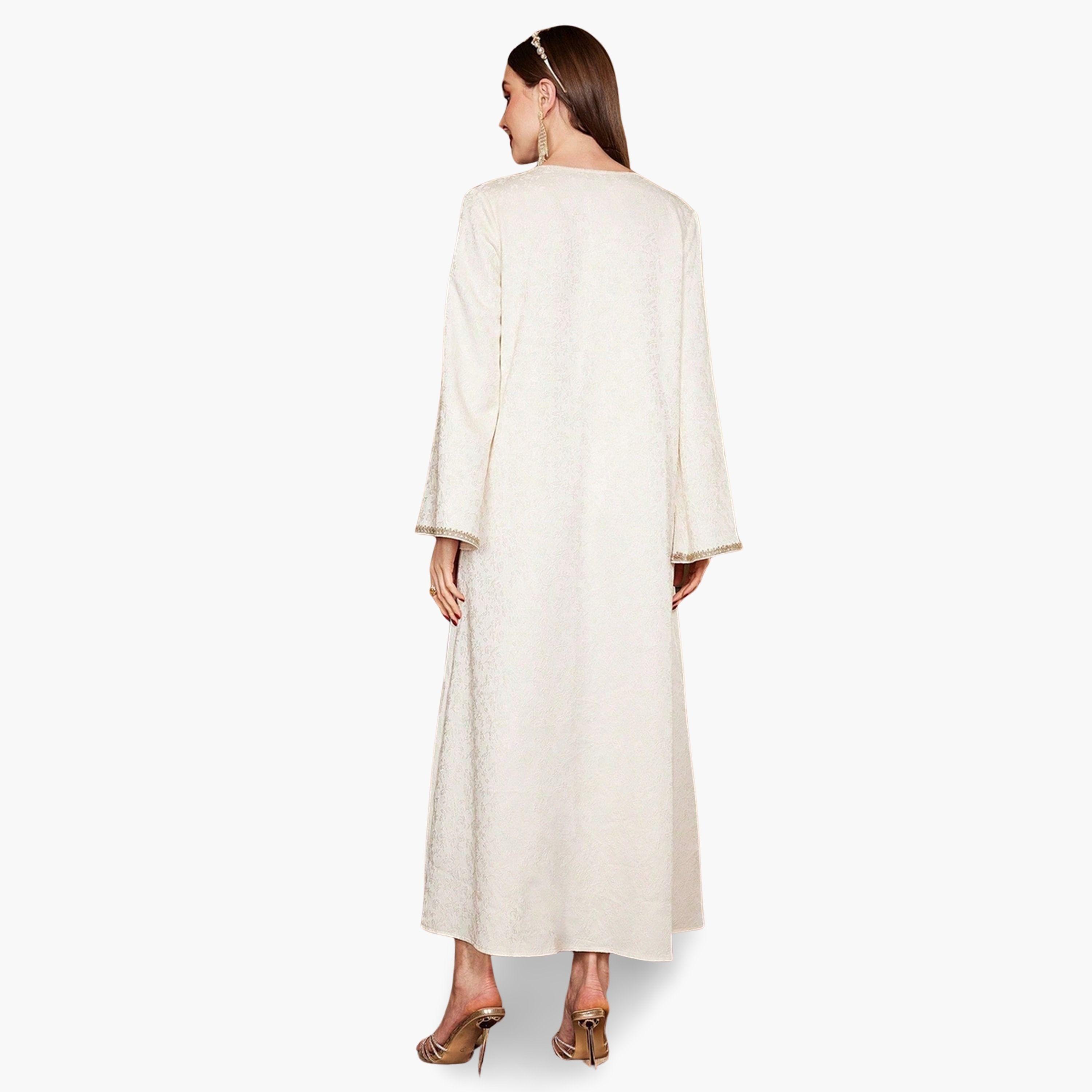 جلابية بيج بياقة سبعة وتطريز أمامي-women-arabicclothing-jalabiyas-image-6