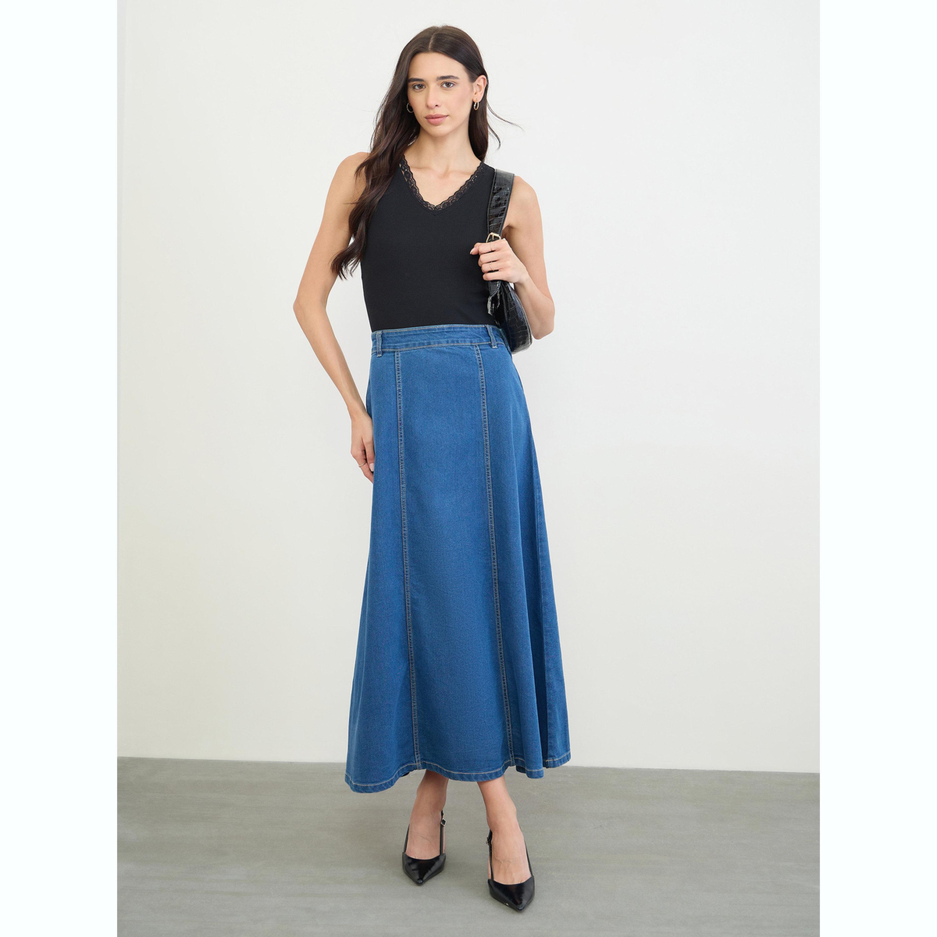 بلوزة بلا أكمام مضلعة بتفاصيل دانتيل-women-clothing-shirtsandblouses-blouses-image-2
