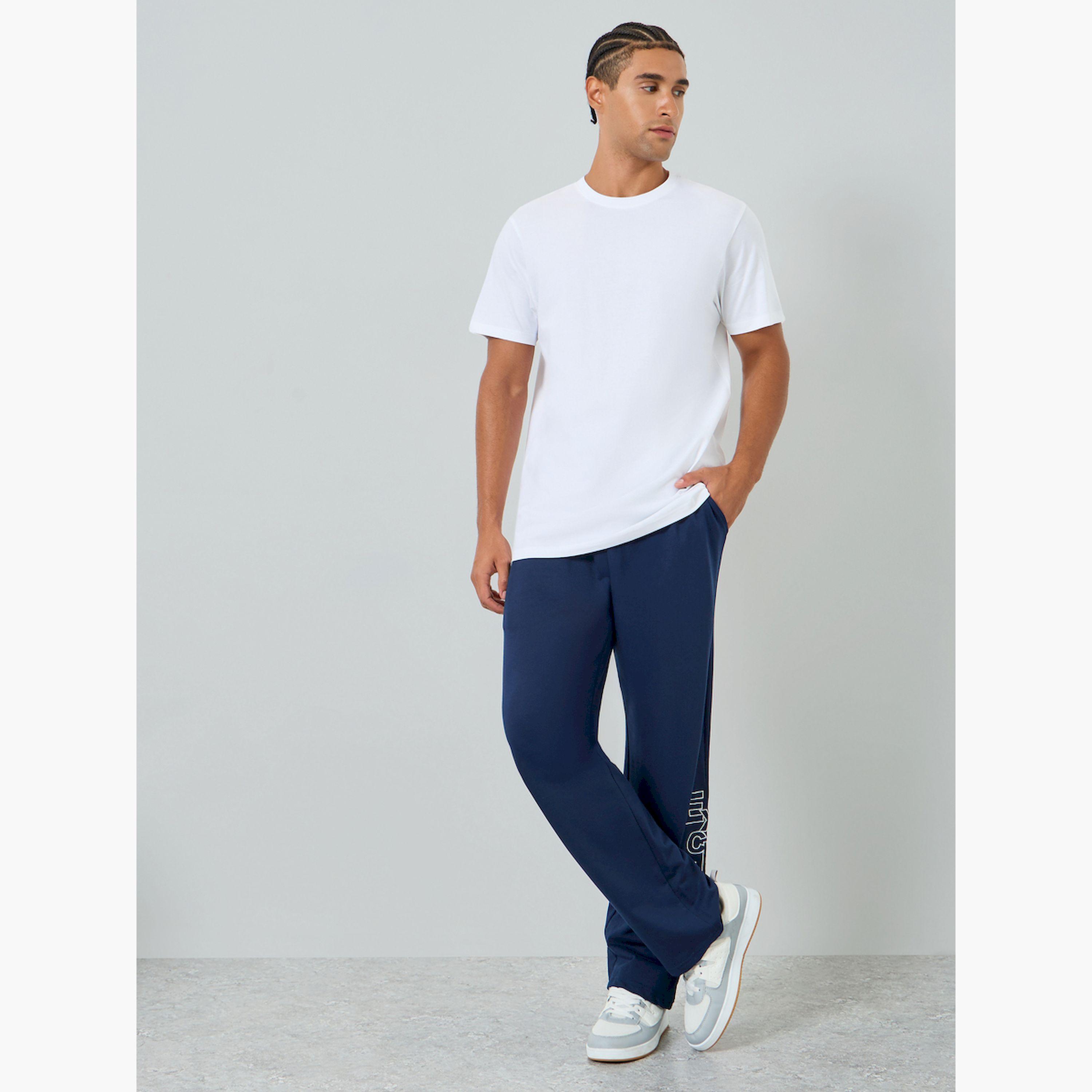 Styli Men White Crew Neck Regular Fit T-Shirt-men-clothing-tshirtsandpolos-tshirts-image-2