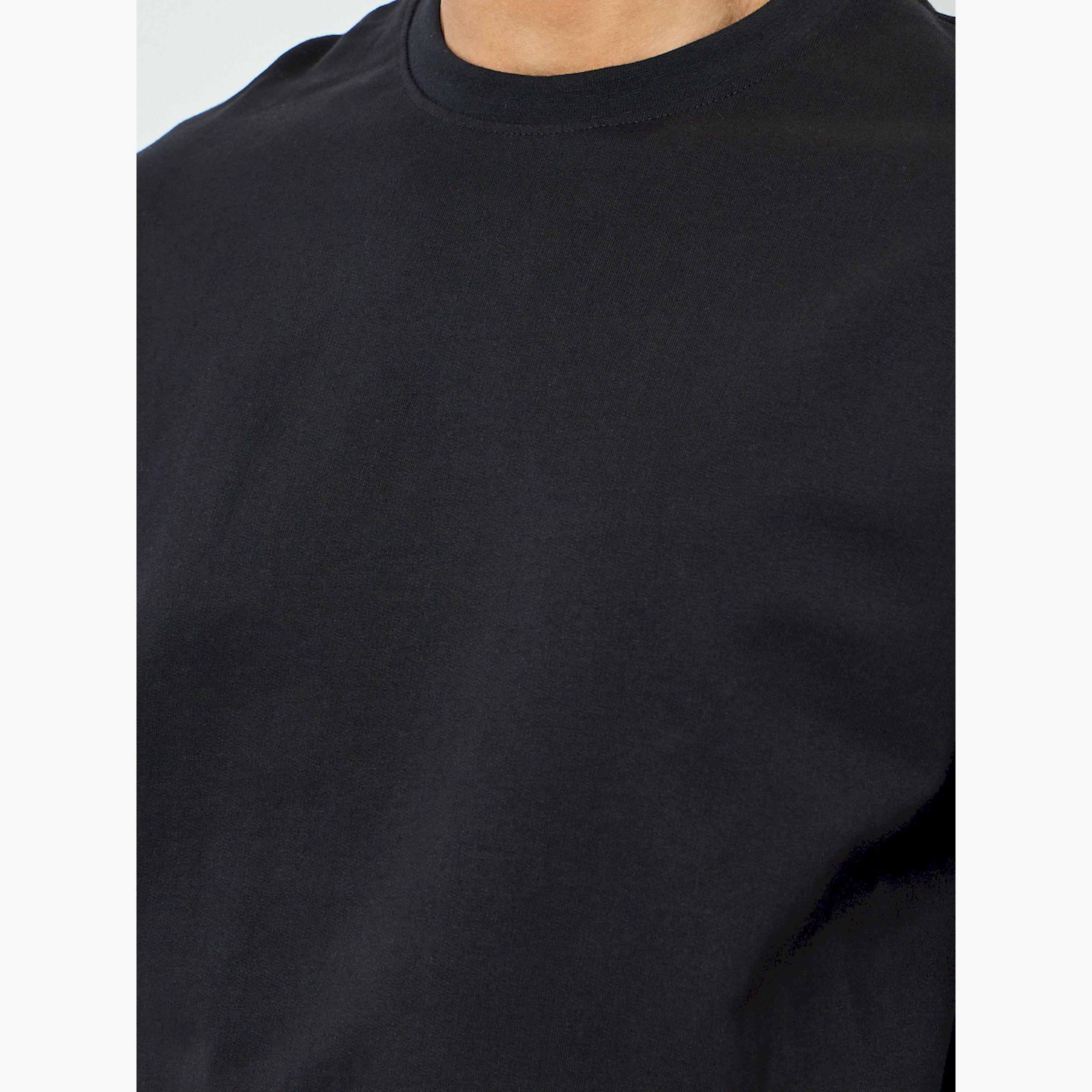 تيشيرت بياقة دائرية وقصة واسعة-men-clothing-tshirtsandpolos-tshirts-image-5