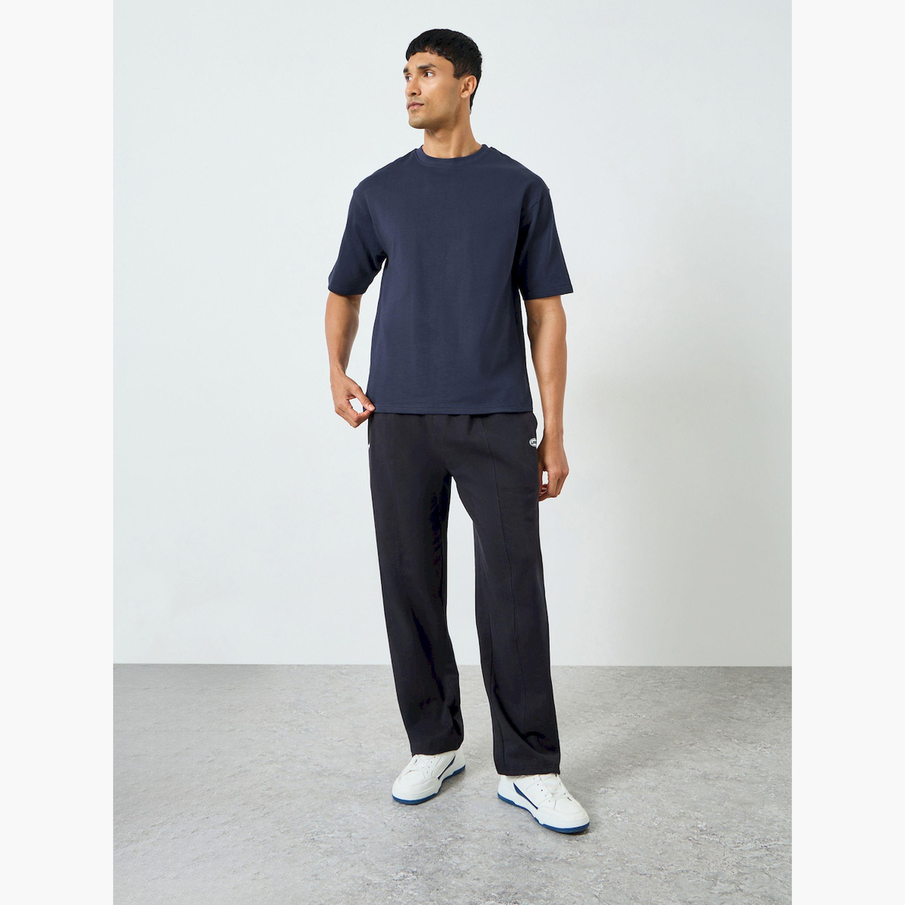 Styli Men Oversized Crew Neck Terry T-Shirt-men-clothing-tshirtsandpolos-tshirts-image-2