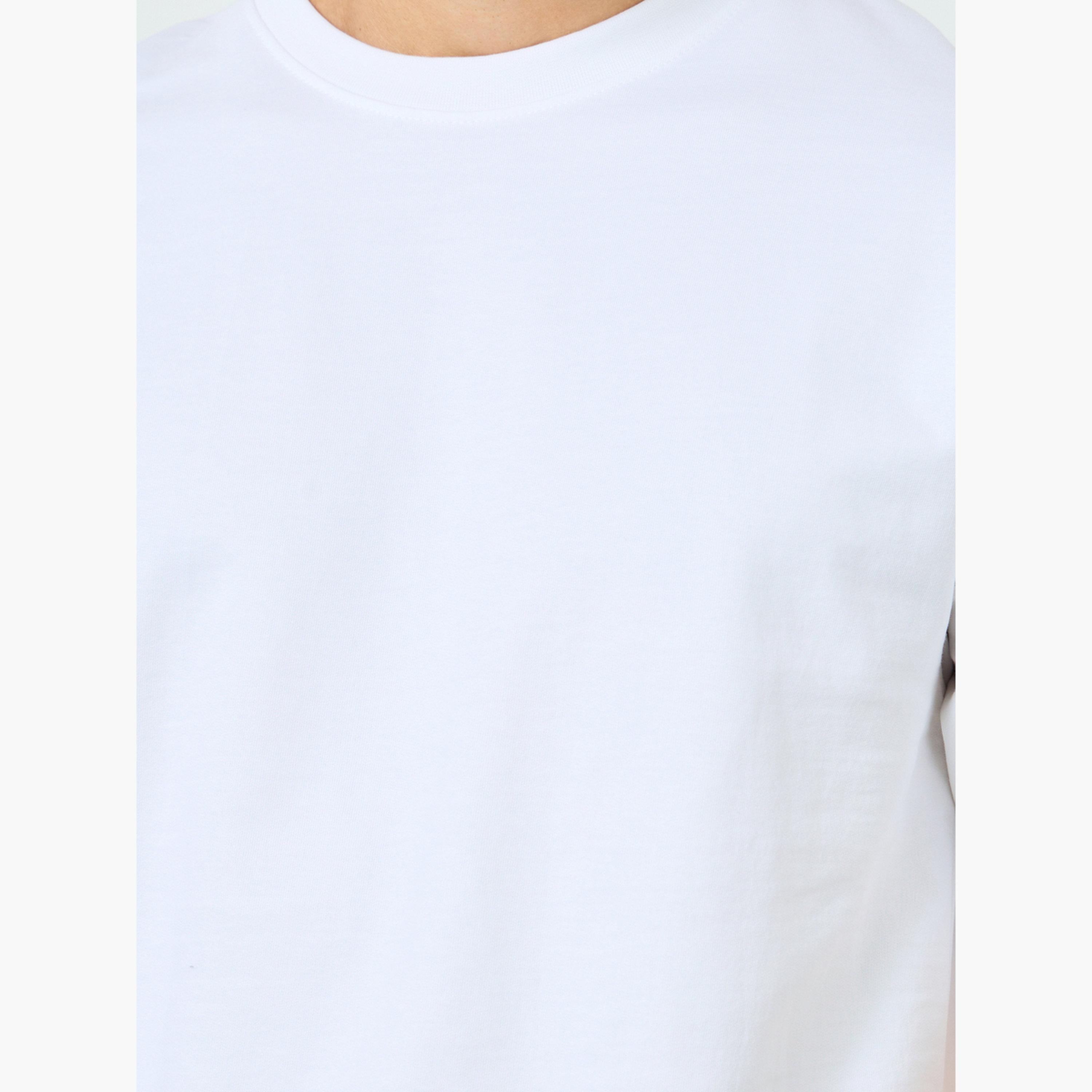 تيشيرت تيري واسع بياقة دائرية للرجال-men-clothing-tshirtsandpolos-tshirts-image-5