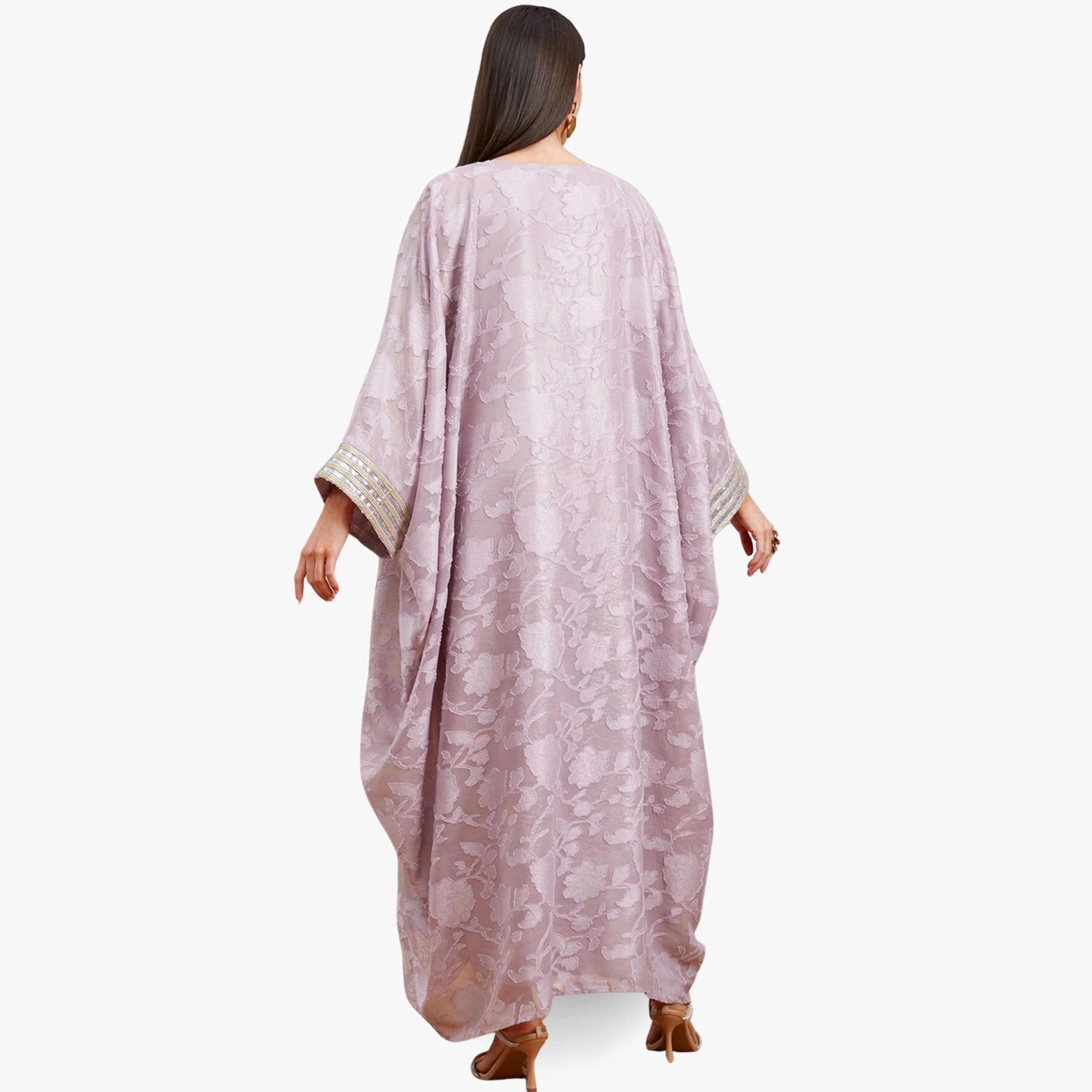 Take Two Women Sequin Embroidered Kaftan-women-arabicclothing-kaftan-image-5