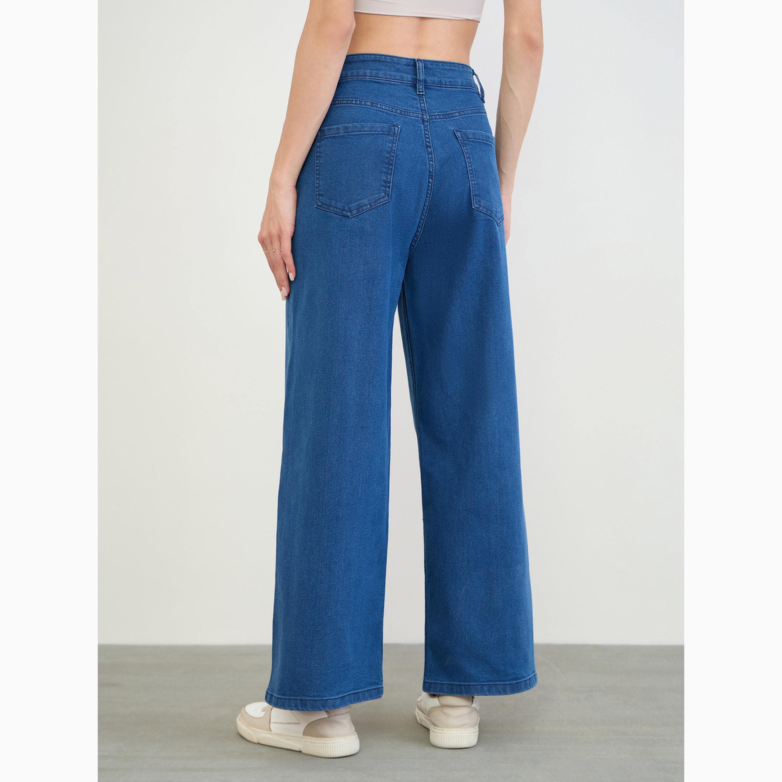 جينز بأرجل واسعة للنساء-women-clothing-bottoms-jeans-image-4