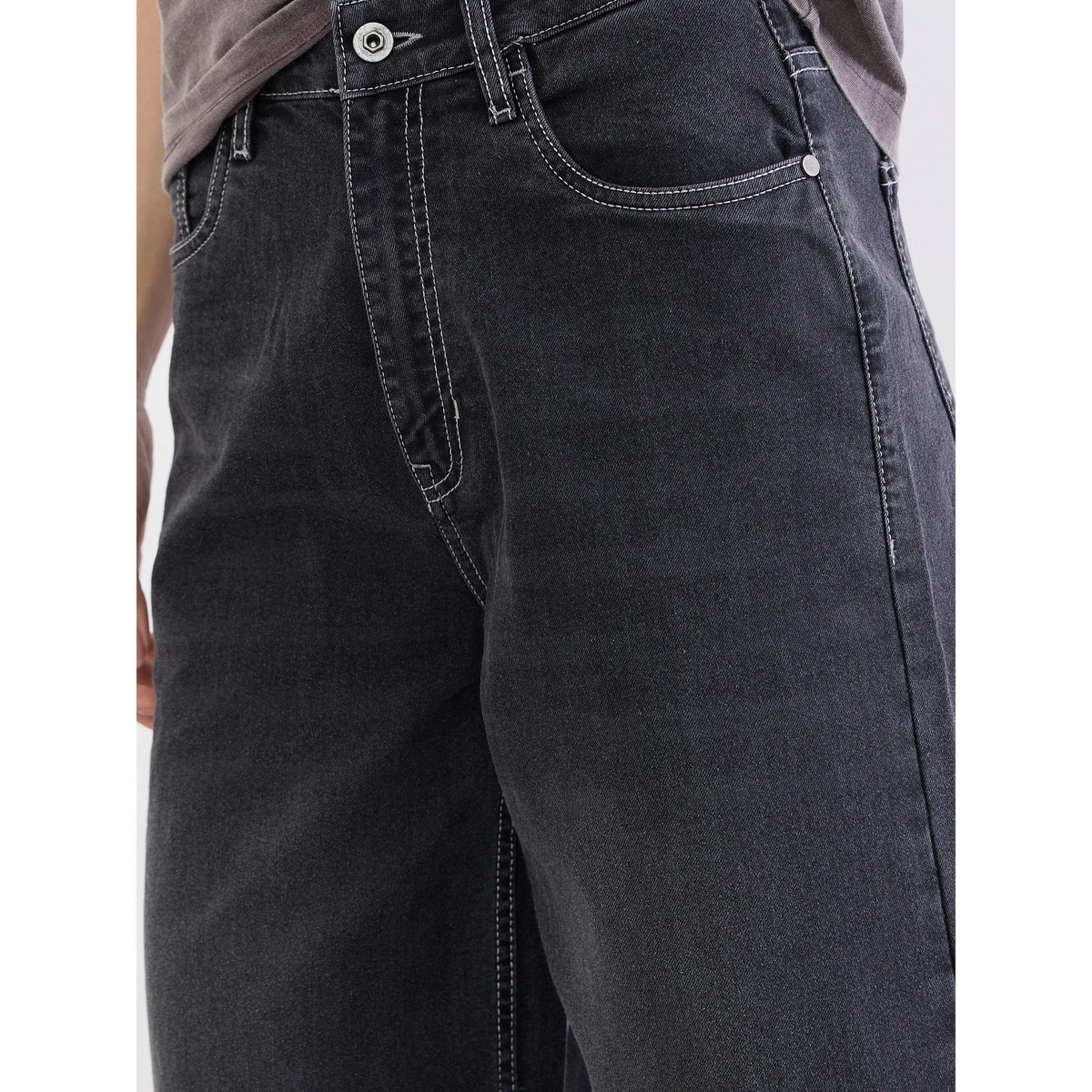 Styli Women Charcoal Wide Leg Jeans-women-clothing-bottoms-jeans-image-3