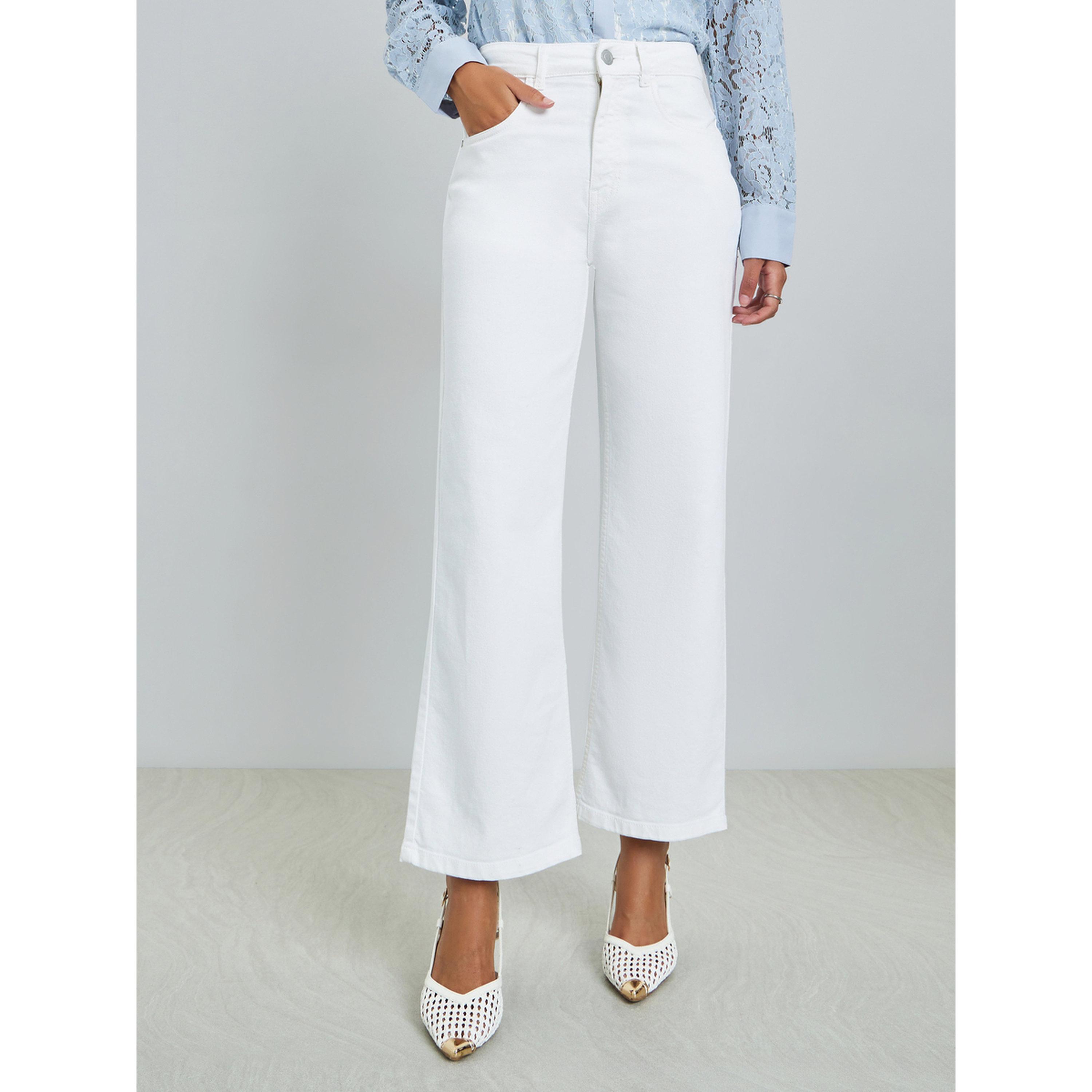 Styli Women Off White Mid Rise Straight Leg Jeans-women-clothing-bottoms-jeans-image-1
