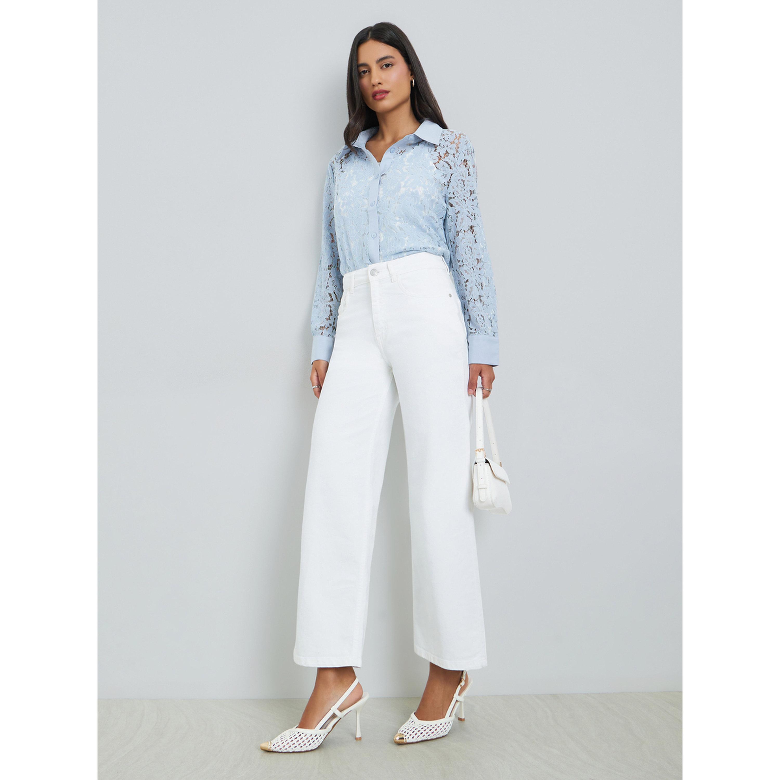 جينز بخصر متوسط وأرجل مستقيمة-women-clothing-bottoms-jeans-image-2