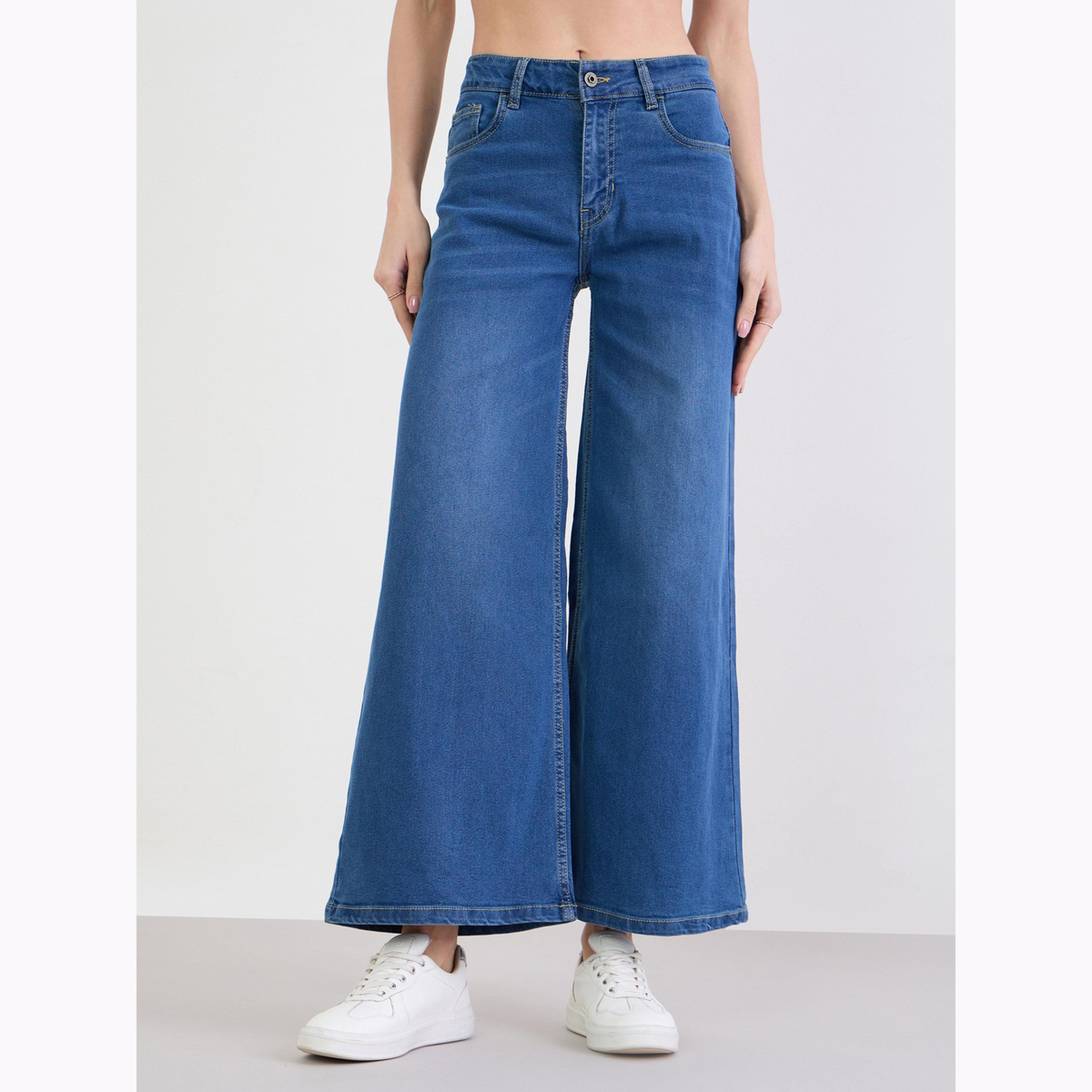 Styli Women Blue Wide Leg Jeans-women-clothing-bottoms-jeans-image-1