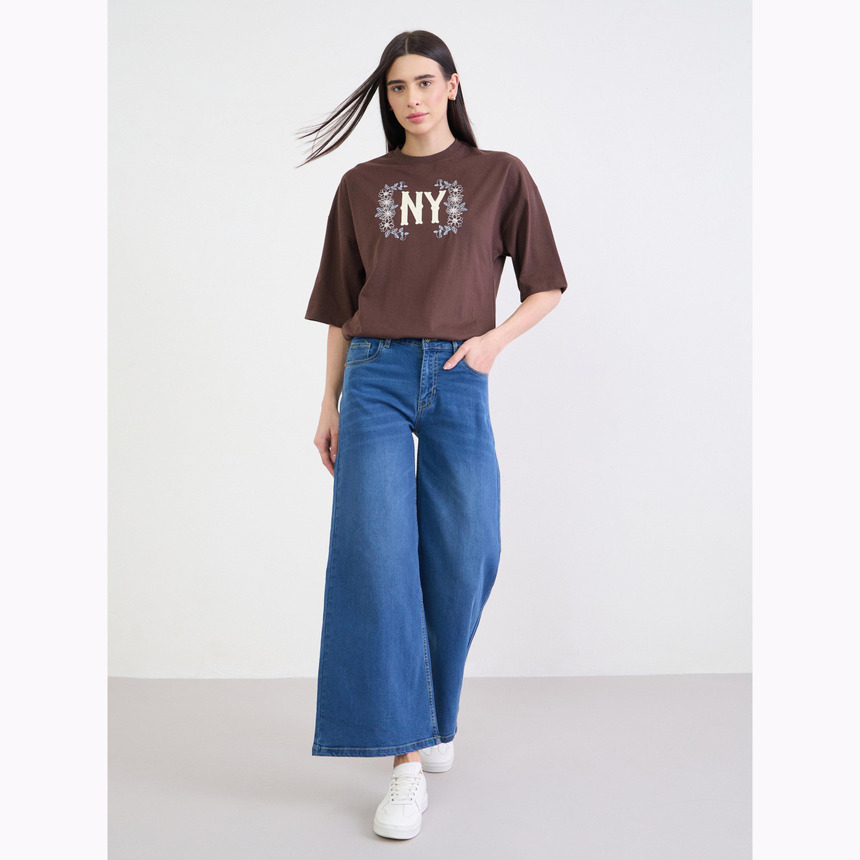 Styli Women Blue Wide Leg Jeans-women-clothing-bottoms-jeans-image-2