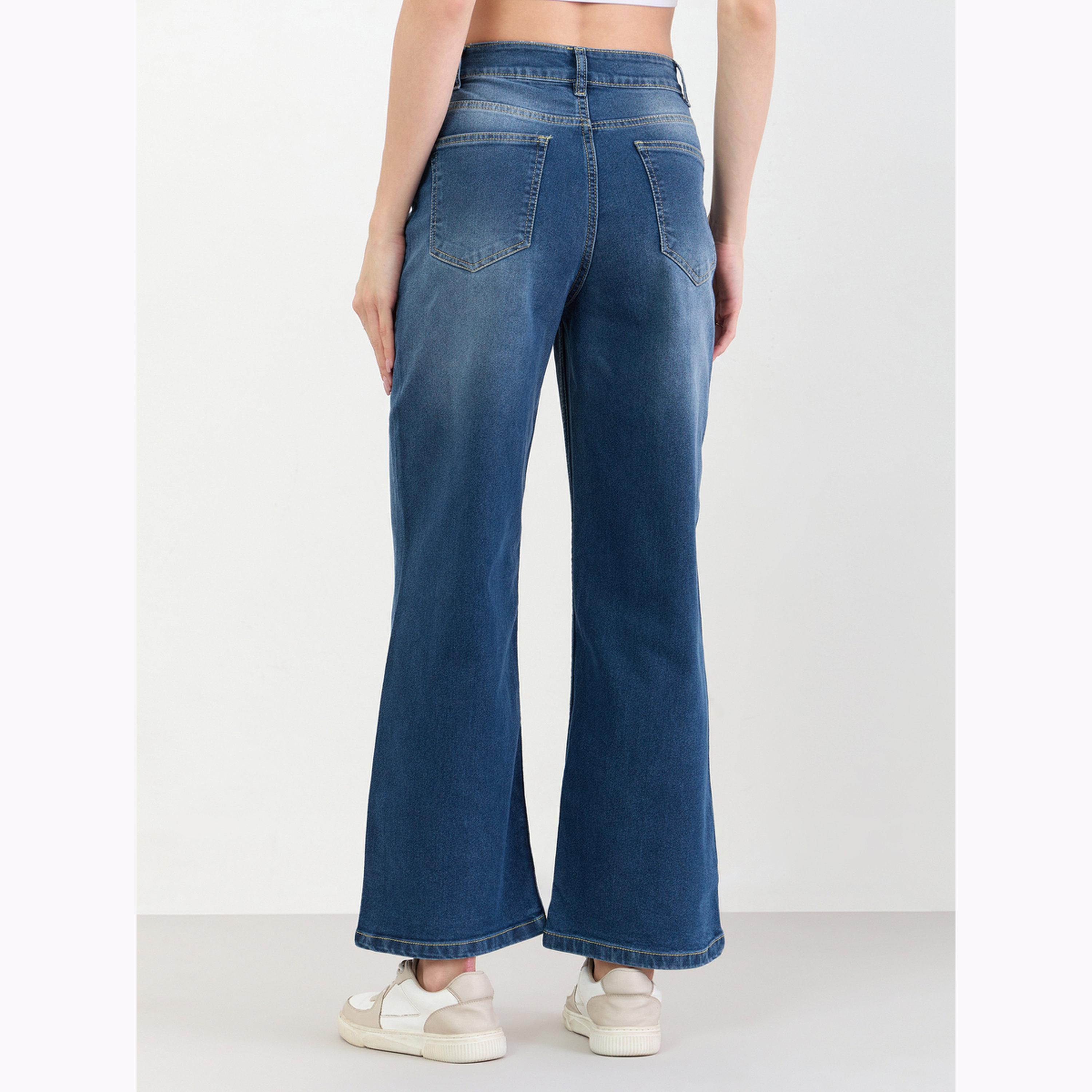 جينز بأرجل واسعة بخصر مرتفع-women-clothing-bottoms-jeans-image-4