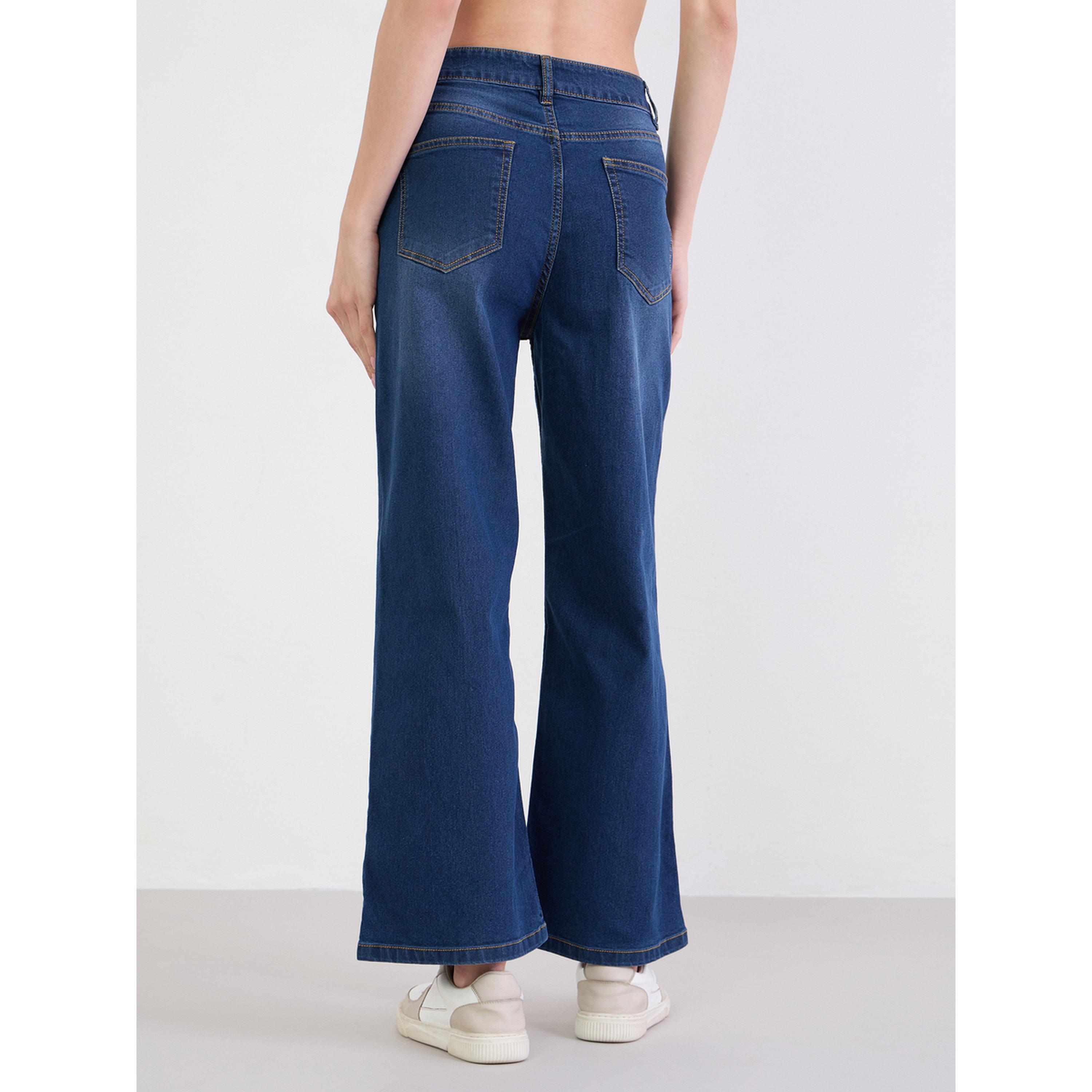 جينز بأرجل واسعة بخصر مرتفع-women-clothing-bottoms-jeans-image-4