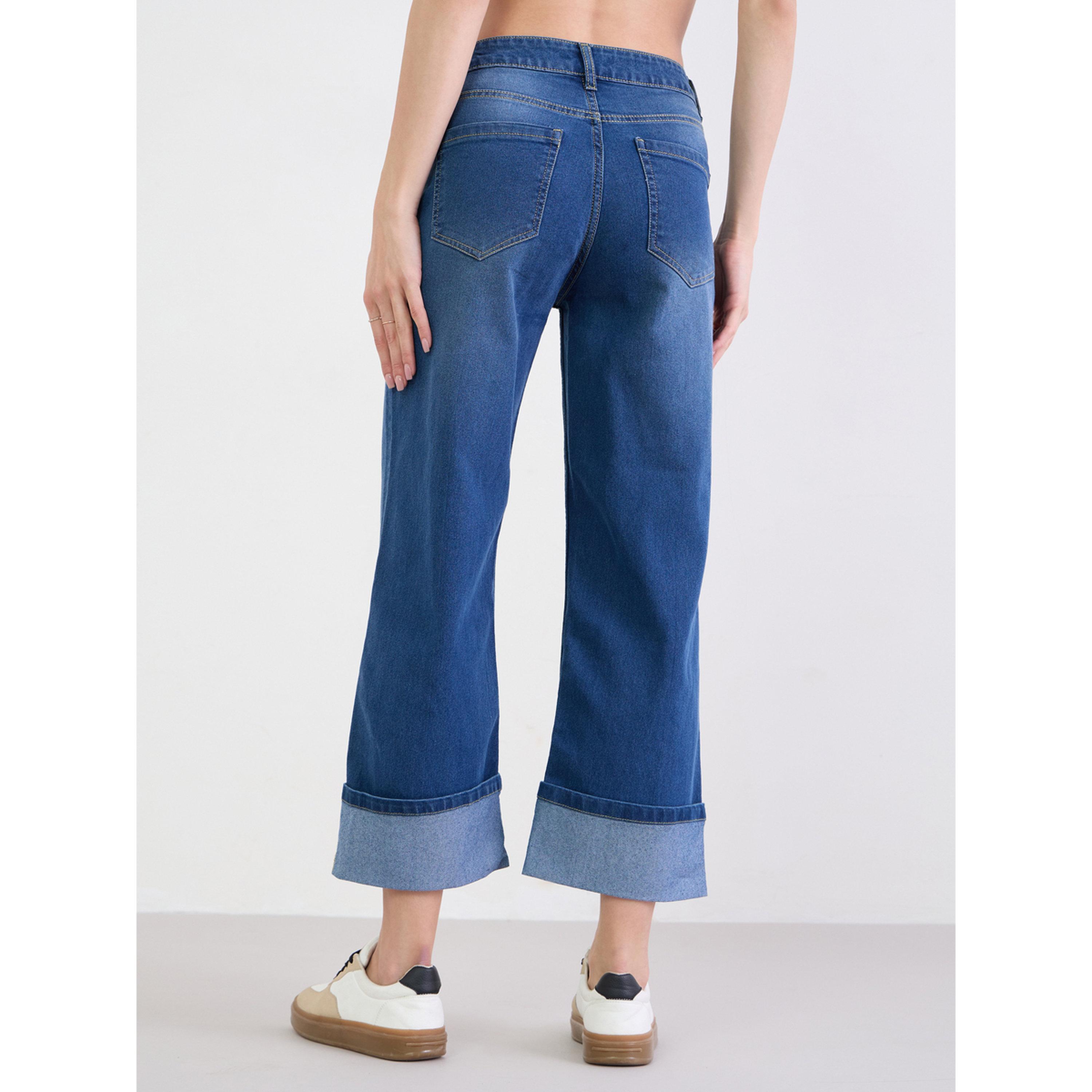 جينز نسائي بخصر متوسط وأرجل مستقيمة-women-clothing-bottoms-jeans-image-4