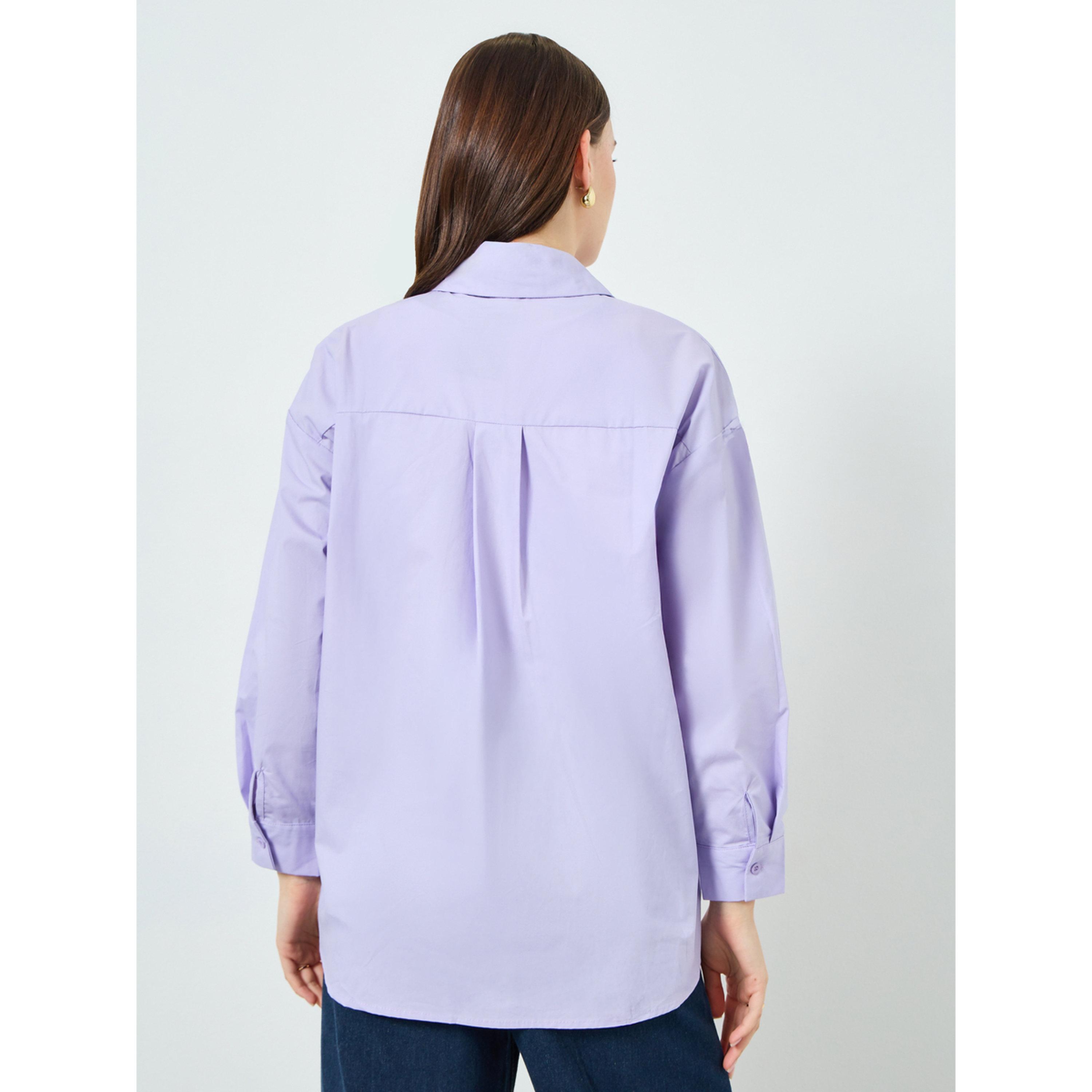 بلوزة فضفاض بأكمام طويلة أرجواني-women-clothing-shirtsandblouses-shirts-image-5