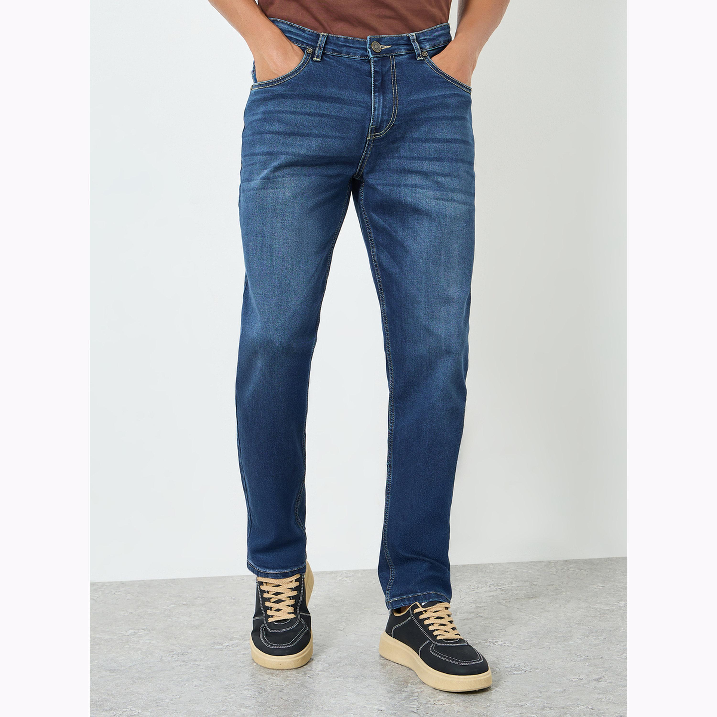 Styli Men Stretch Cotton Slim Fit Jeans-men-clothing-bottoms-jeans-image-1