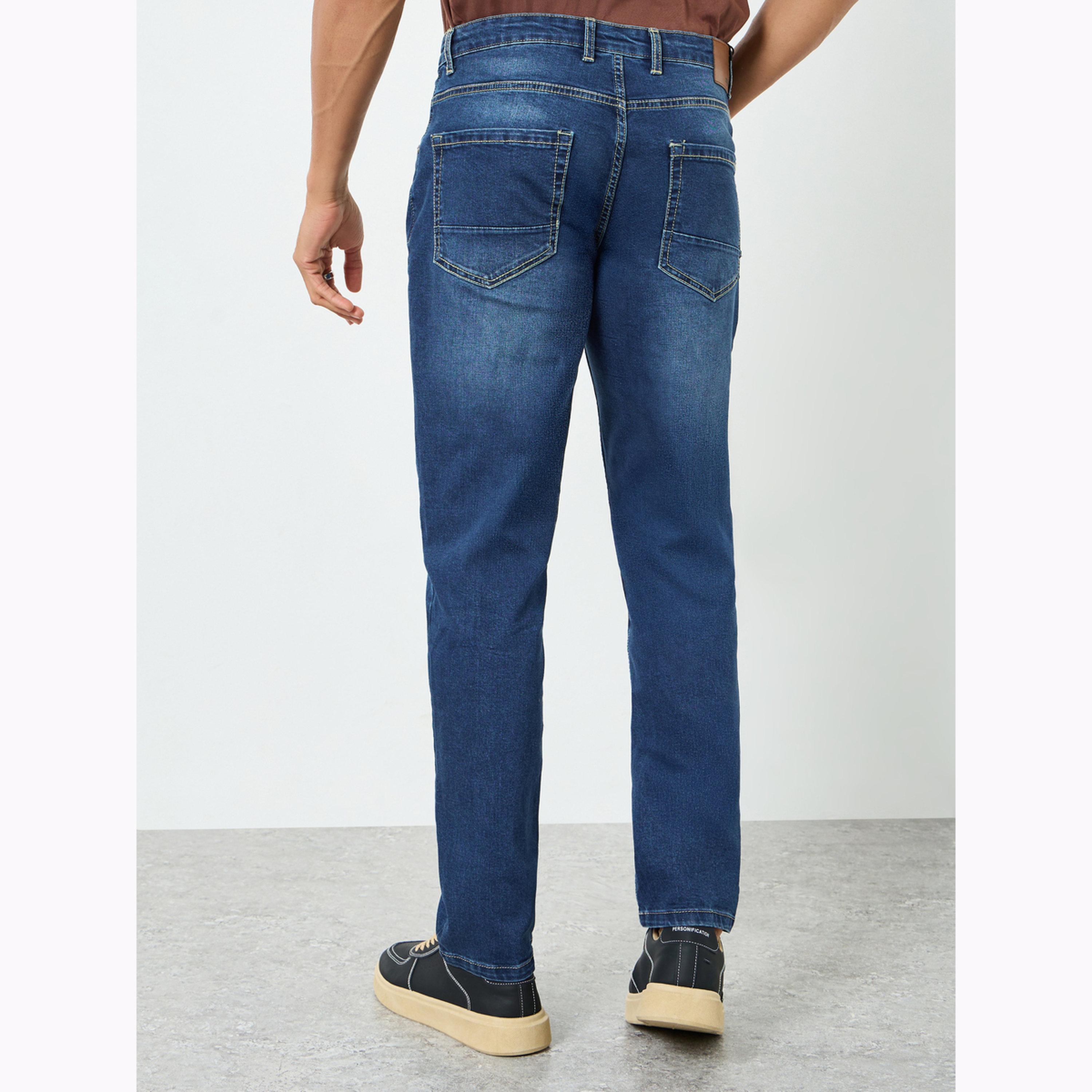جينز قطن بنسيج قابل للتمدد وقصة سليم فت-men-clothing-bottoms-jeans-image-3