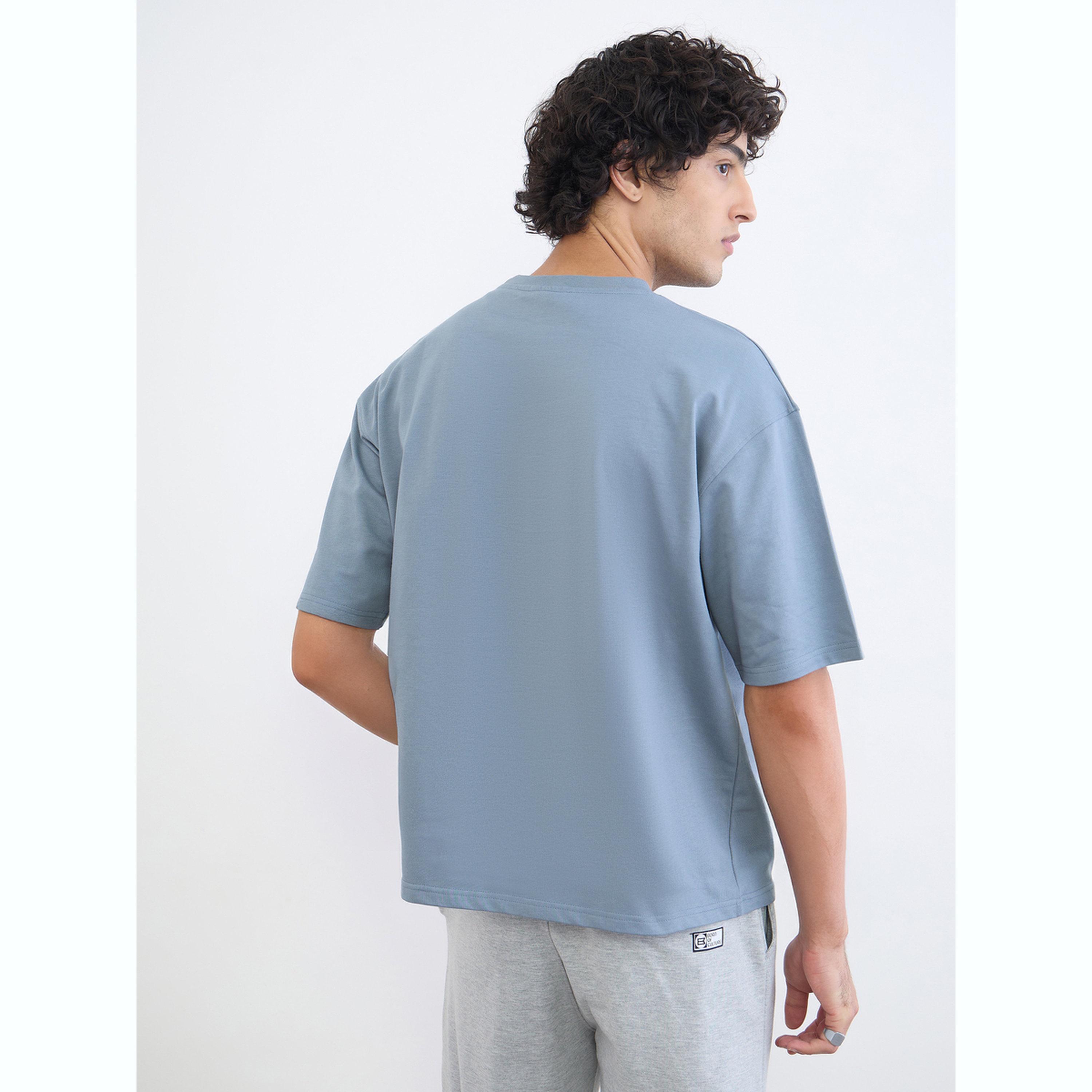 Styli Men Oversized Front Embroidered Cotton T-Shirt-men-clothing-tshirtsandpolos-tshirts-image-4