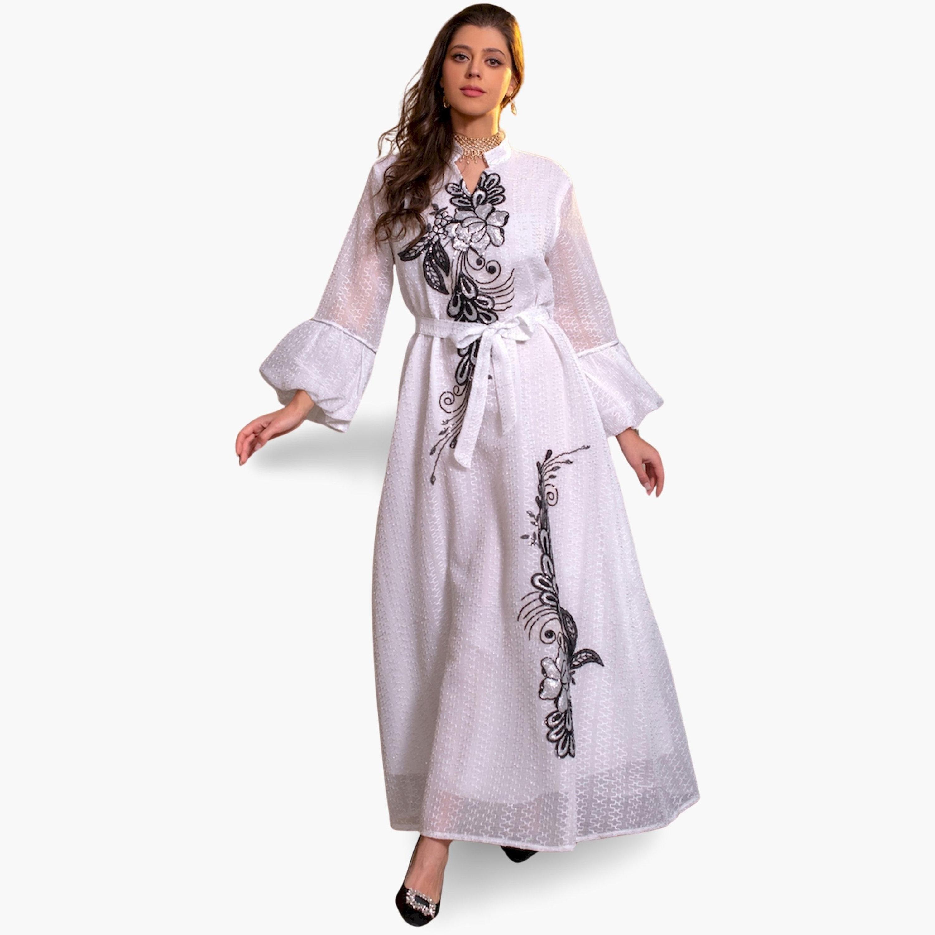 جلابية أورجانزا مطرزة-women-arabicclothing-jalabiyas-image-2