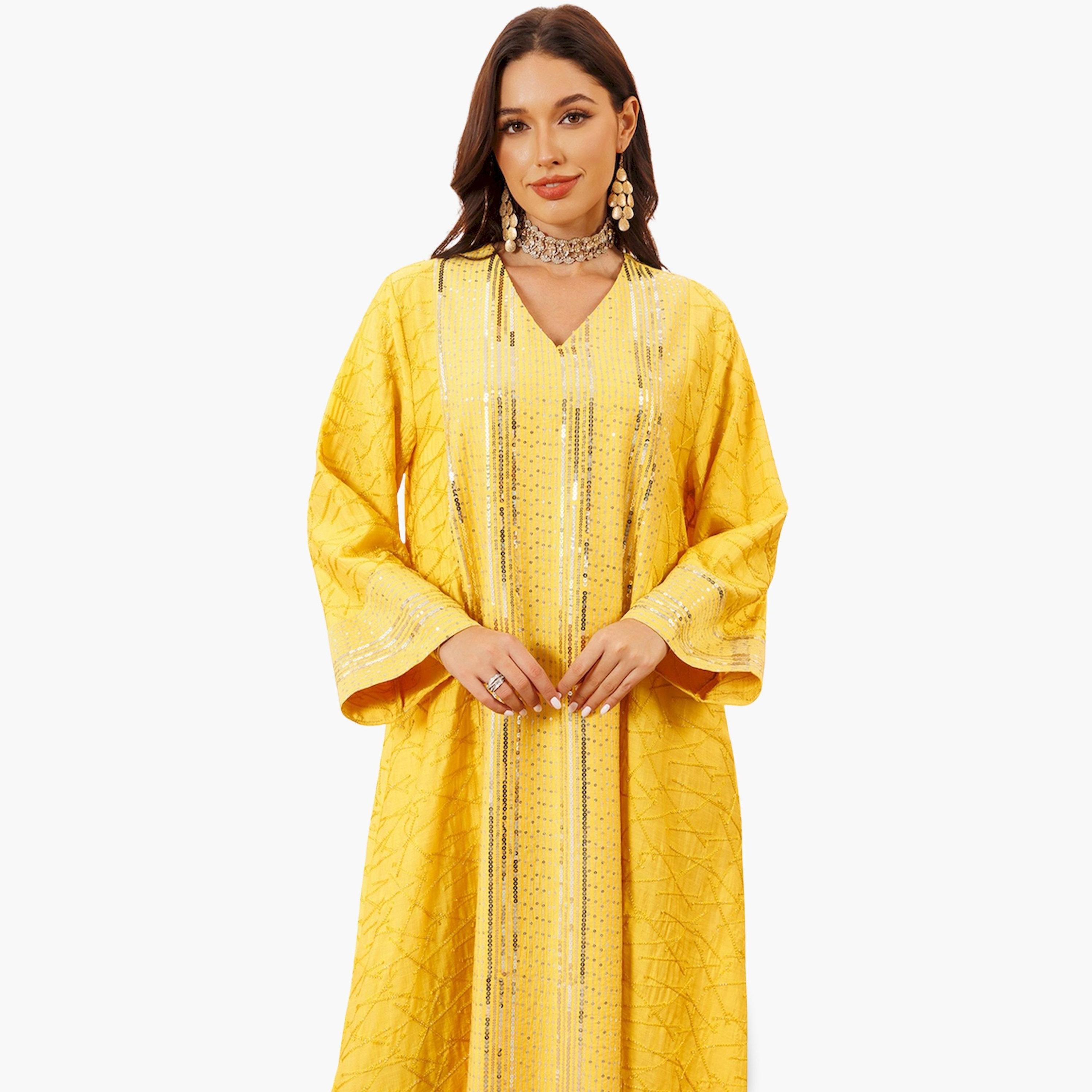جلابية مزينة بالترتر-women-arabicclothing-jalabiyas-image-3