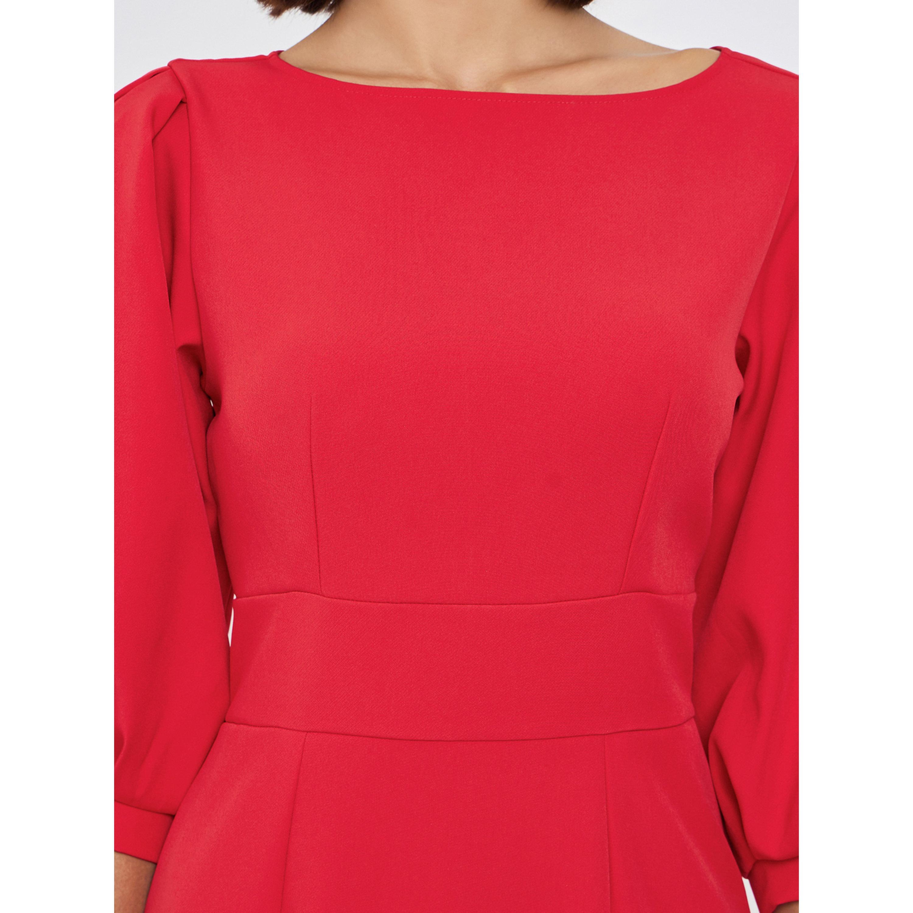فستان طويل ضيق بأكمام 3/4-women-clothing-dresses-image-5
