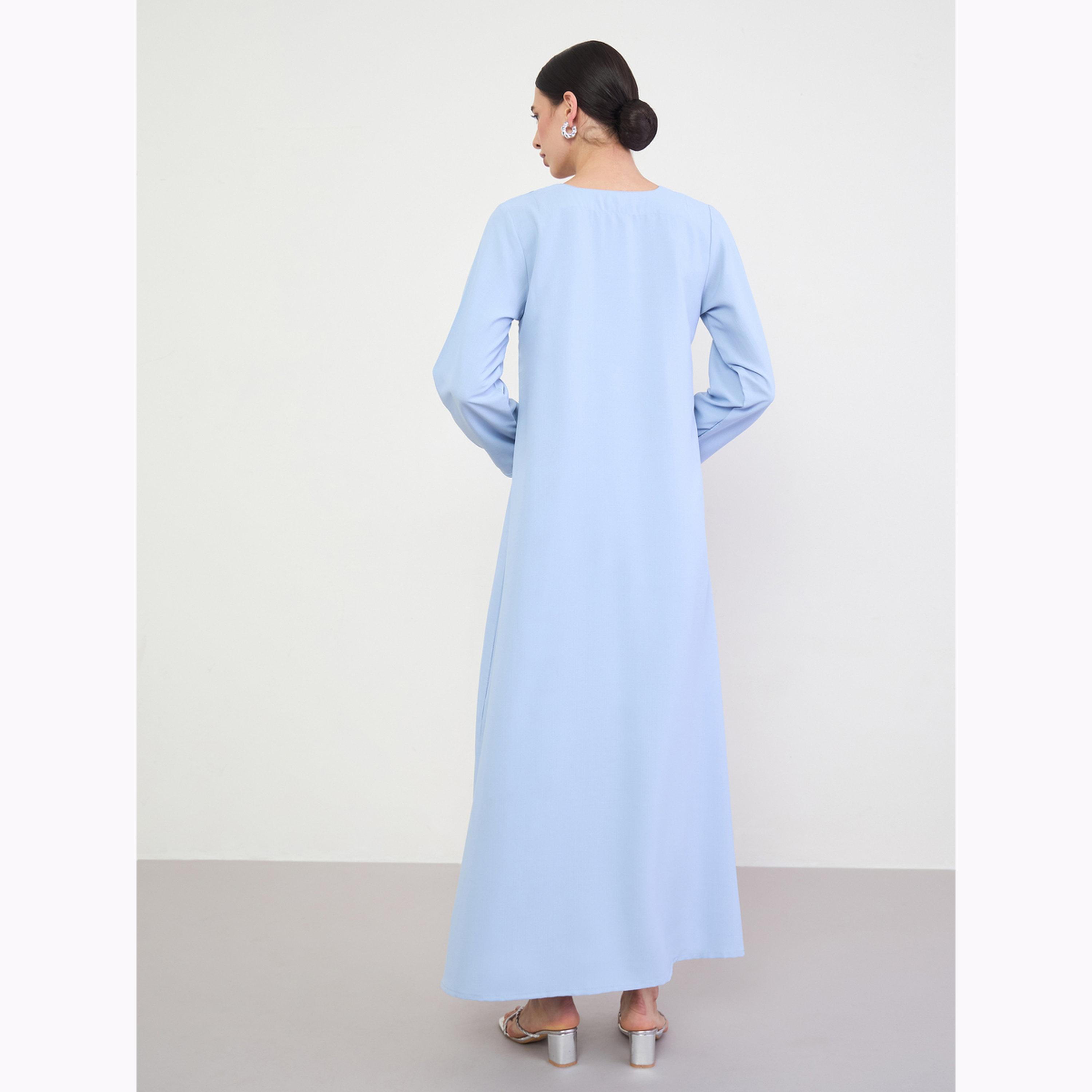 جلابية بتطريز دوري-women-arabicclothing-jalabiyas-image-5