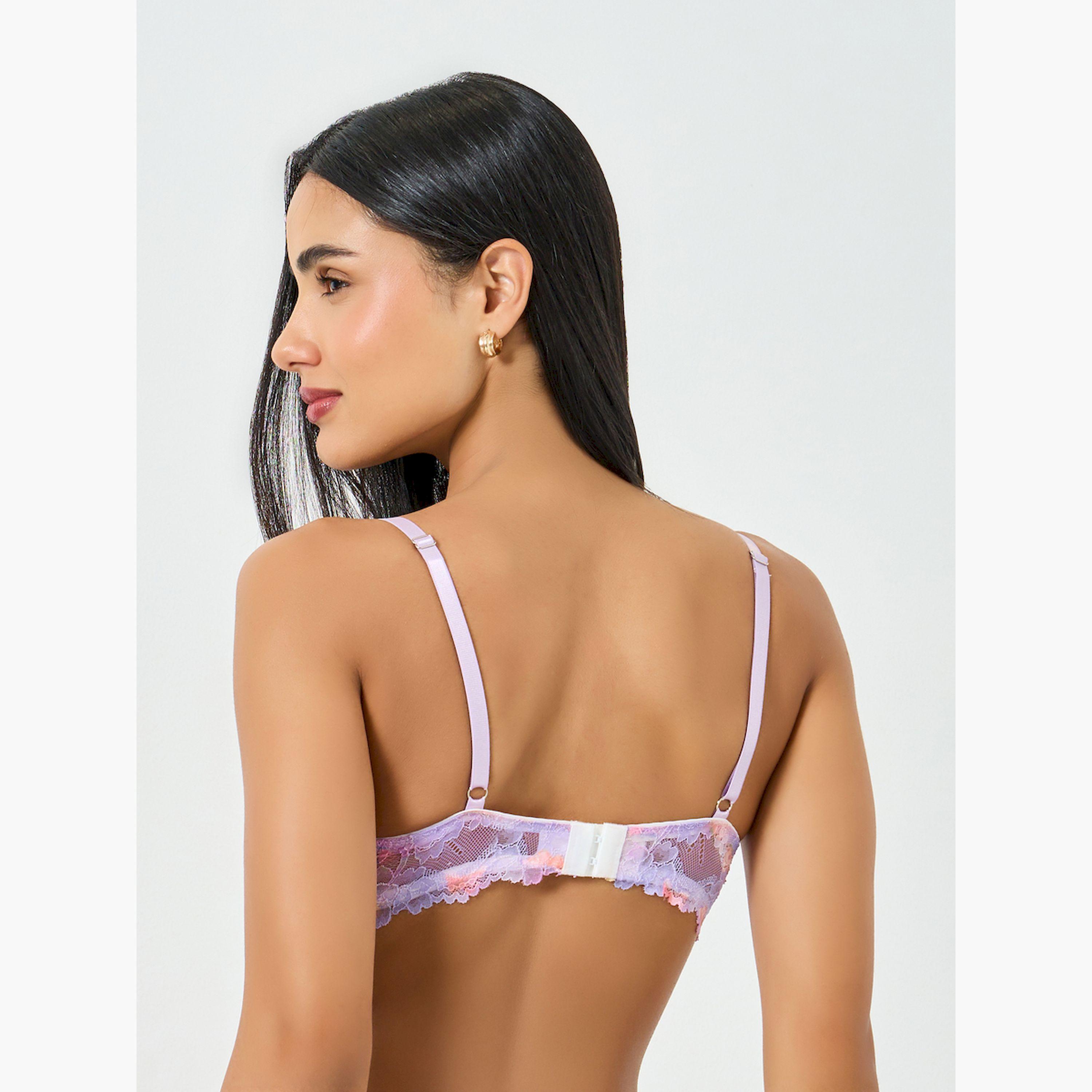 صدرية دانتيل بأسلاك وبلا حشوة-women-clothing-lingerie-bras-image-4