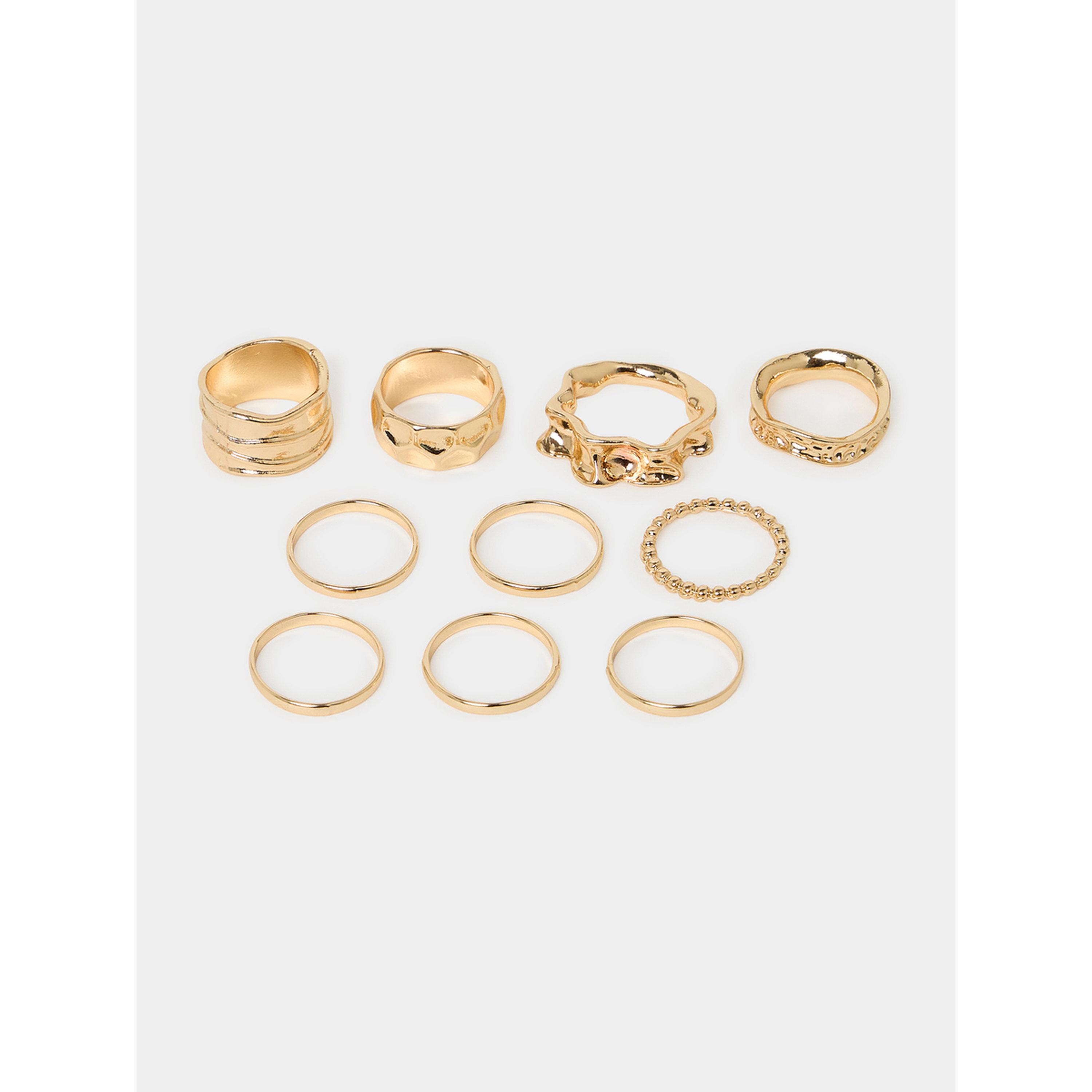 Styli Pack of 10 - Assorted Rings-women-watchesandjewellery-jewellery-rings-image-1