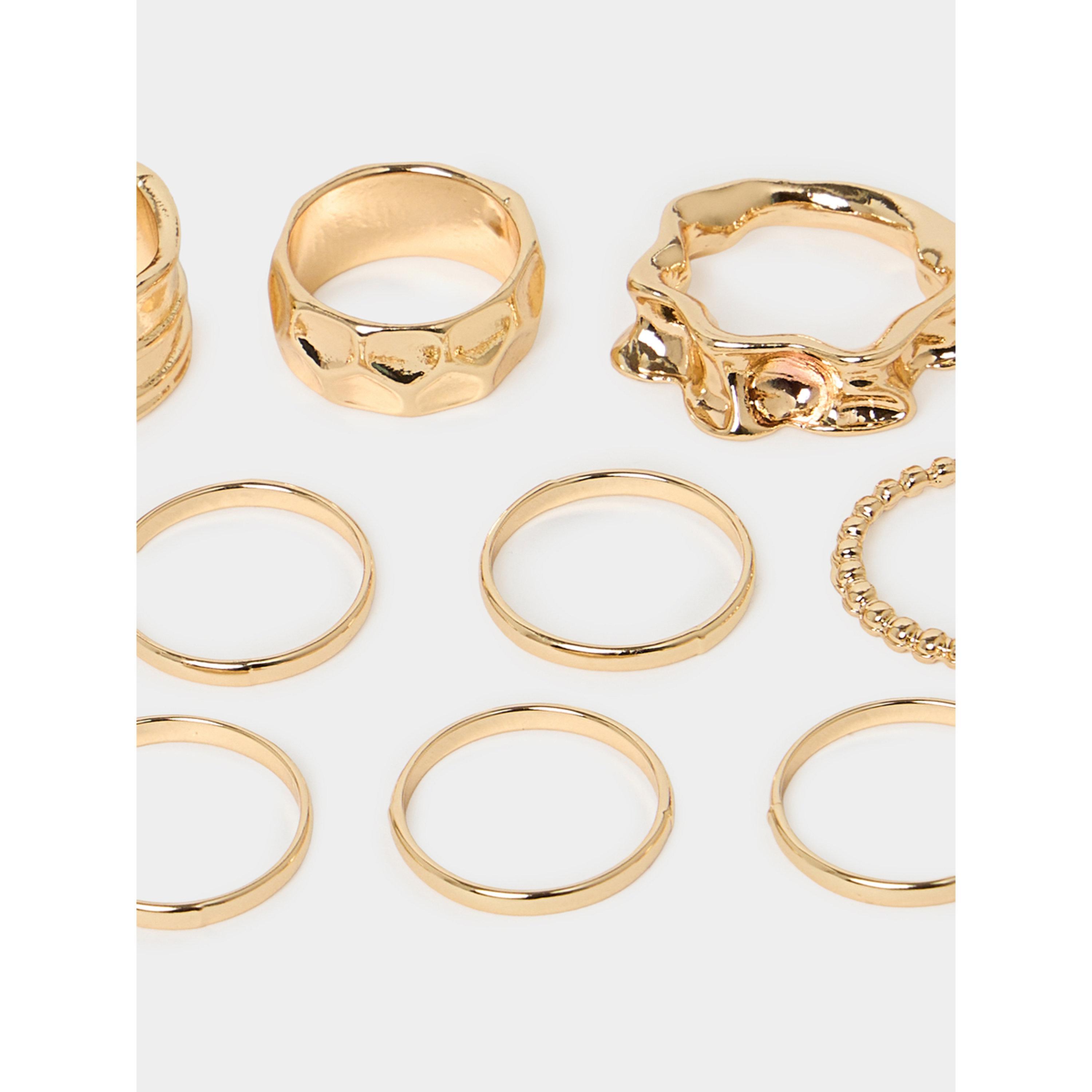 Styli Pack of 10 - Assorted Rings-women-watchesandjewellery-jewellery-rings-image-2