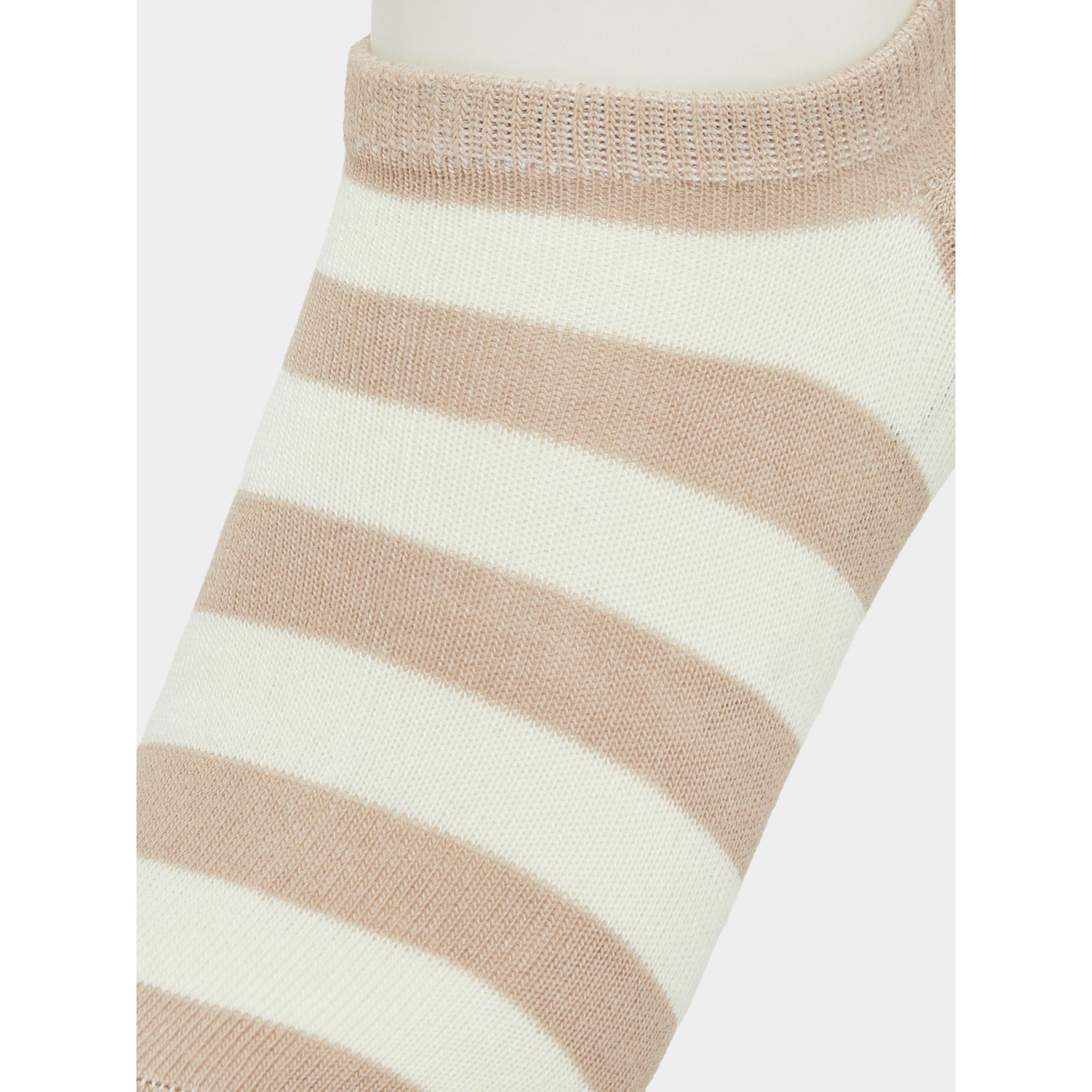 Styli Pack of 3 - Striped Shoe Liner Socks-women-socksandstockings-image-3