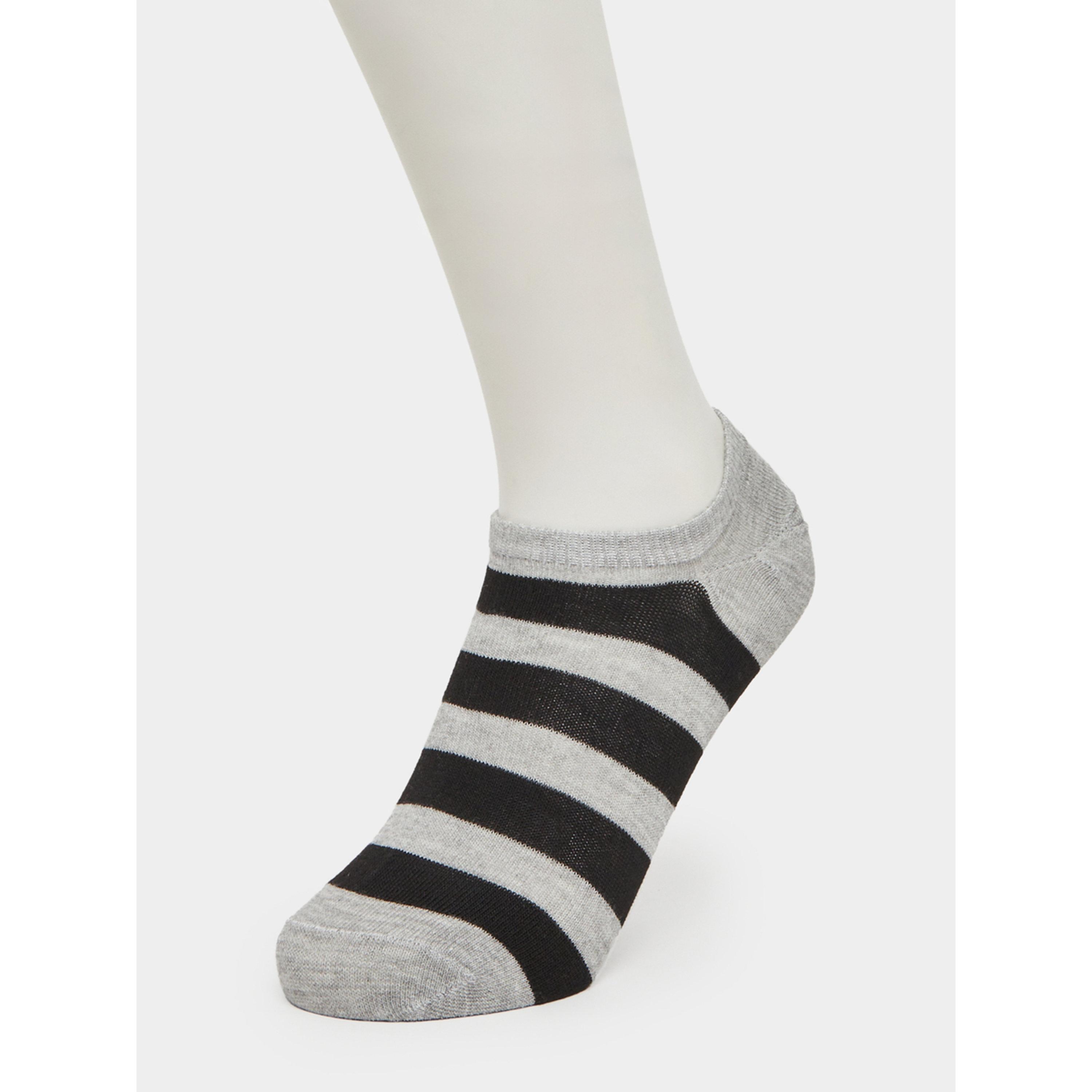 Styli Pack of 3 - Striped Shoe Liner Socks-women-socksandstockings-image-4
