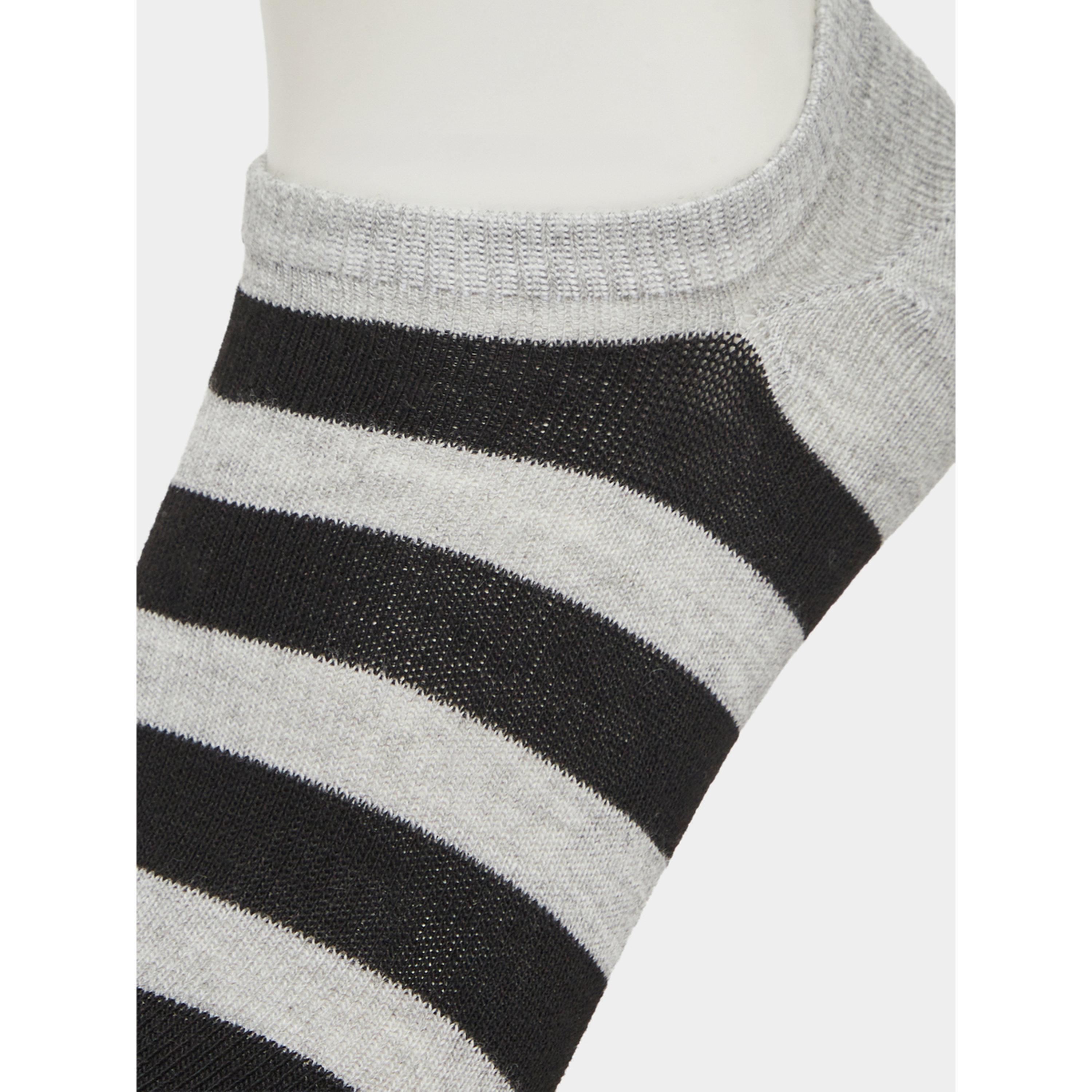 Styli Pack of 3 - Striped Shoe Liner Socks-women-socksandstockings-image-5