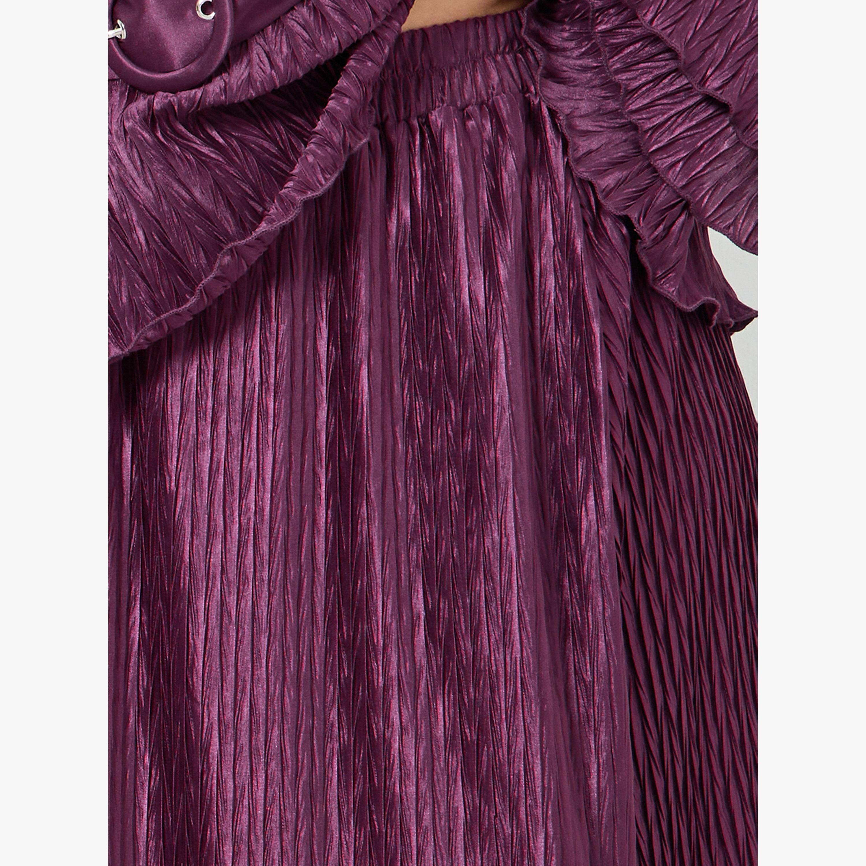 Styli Plus Size Plisse Maxi Skirt-women-clothing-bottoms-skirts-image-3