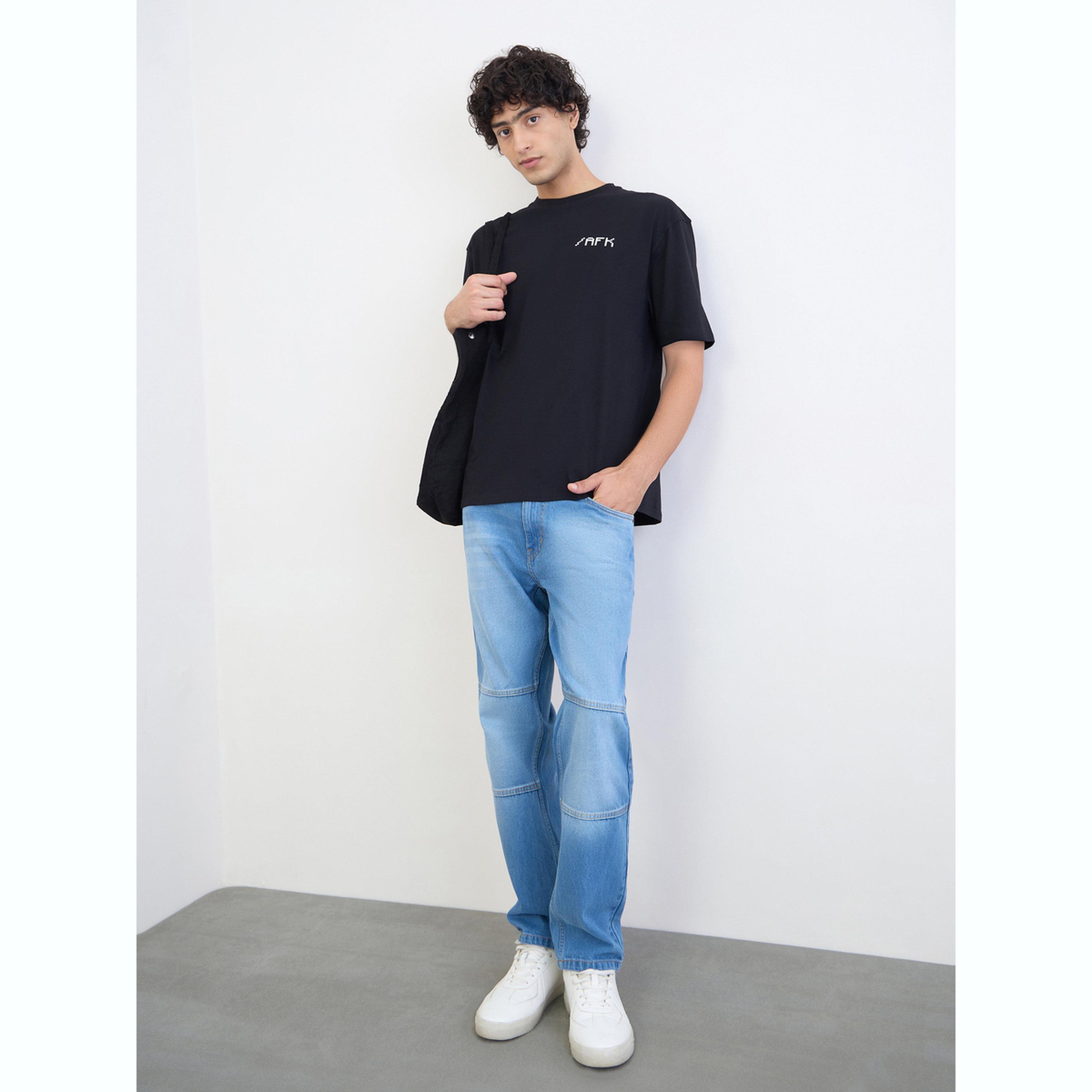 Styli Men Regular Fit Paneled Jeans-men-clothing-bottoms-jeans-image-2