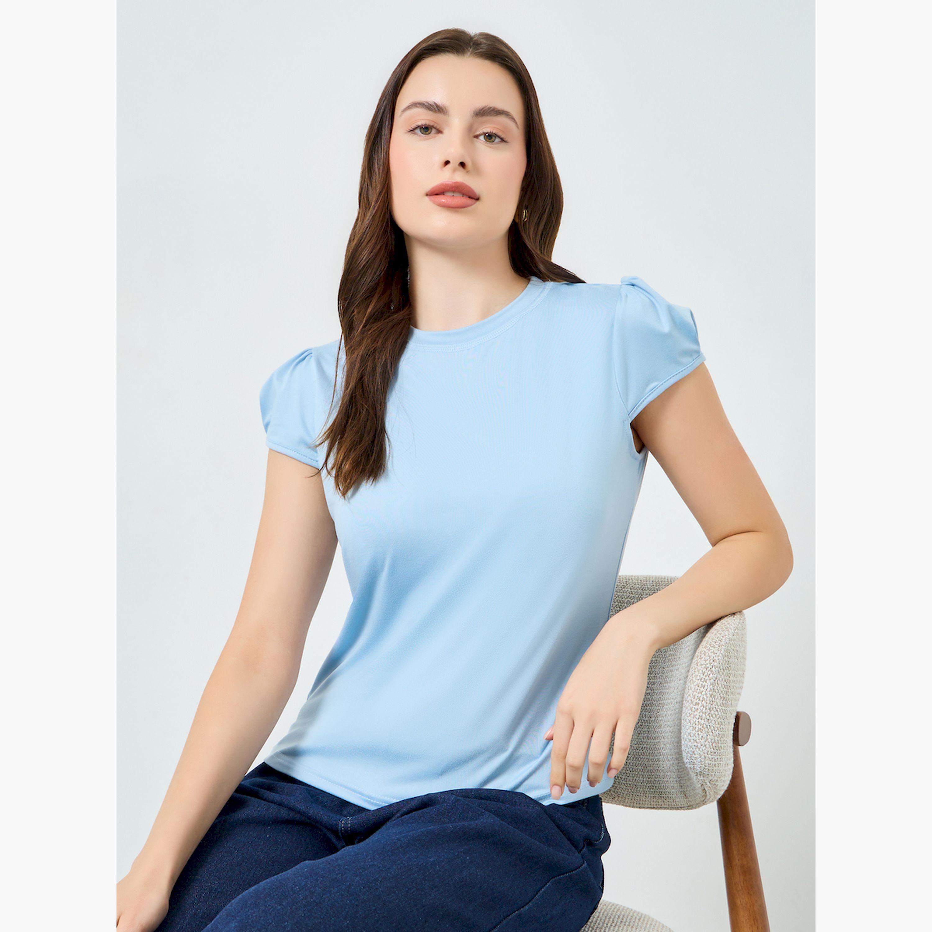 تيشيرت بأكمام منفوخة-women-clothing-tshirts-image-3
