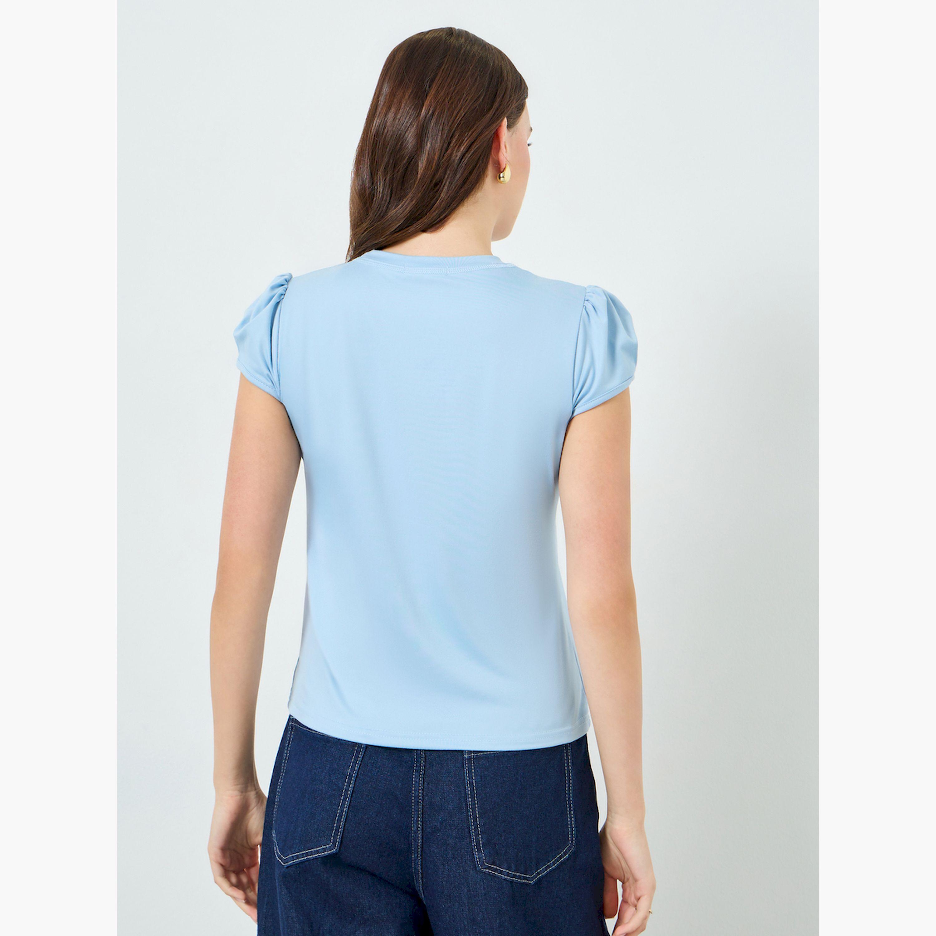تيشيرت بأكمام منفوخة-women-clothing-tshirts-image-4