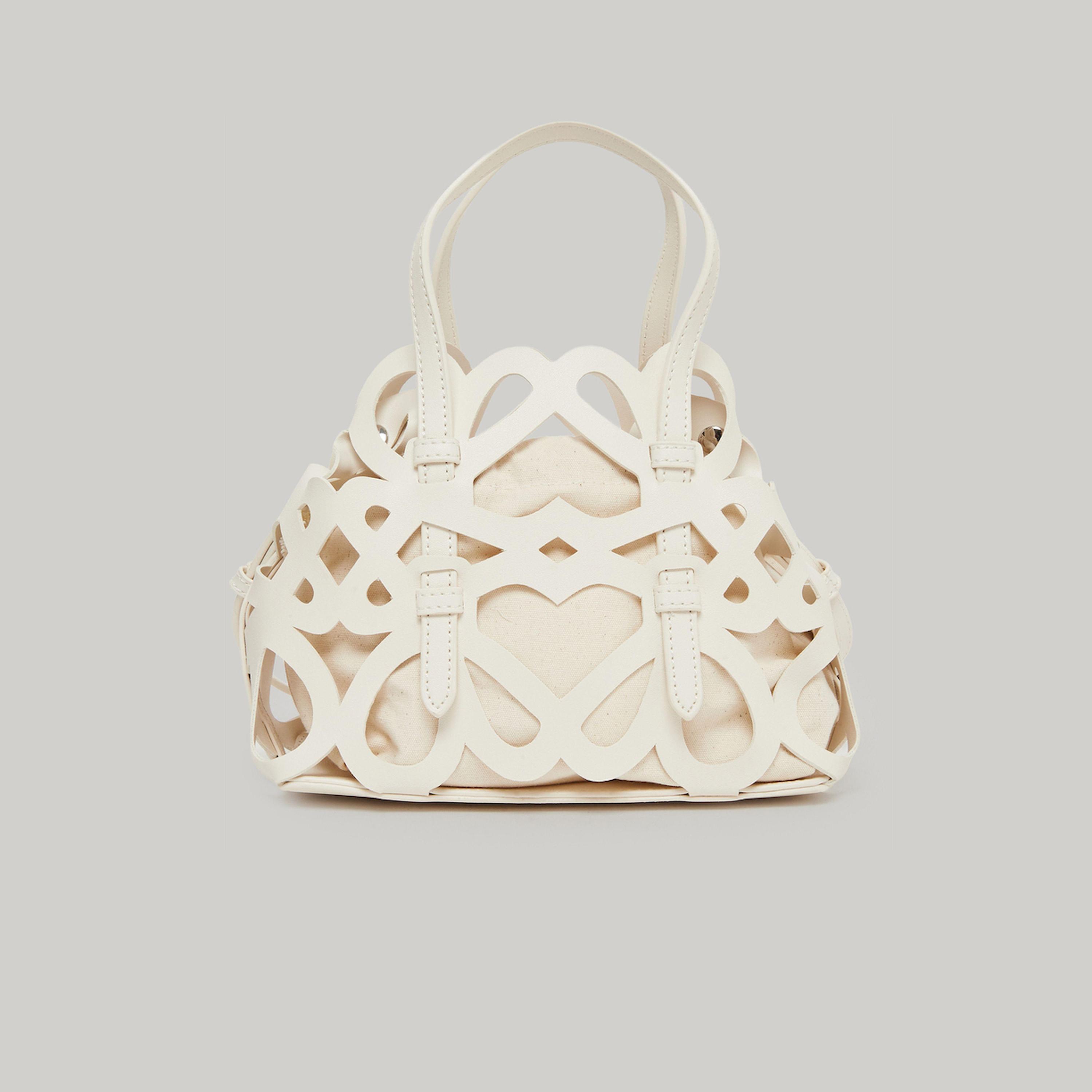 Styli White Cutout Detail Handbag-women-bagsandwallets-handbags-image-3