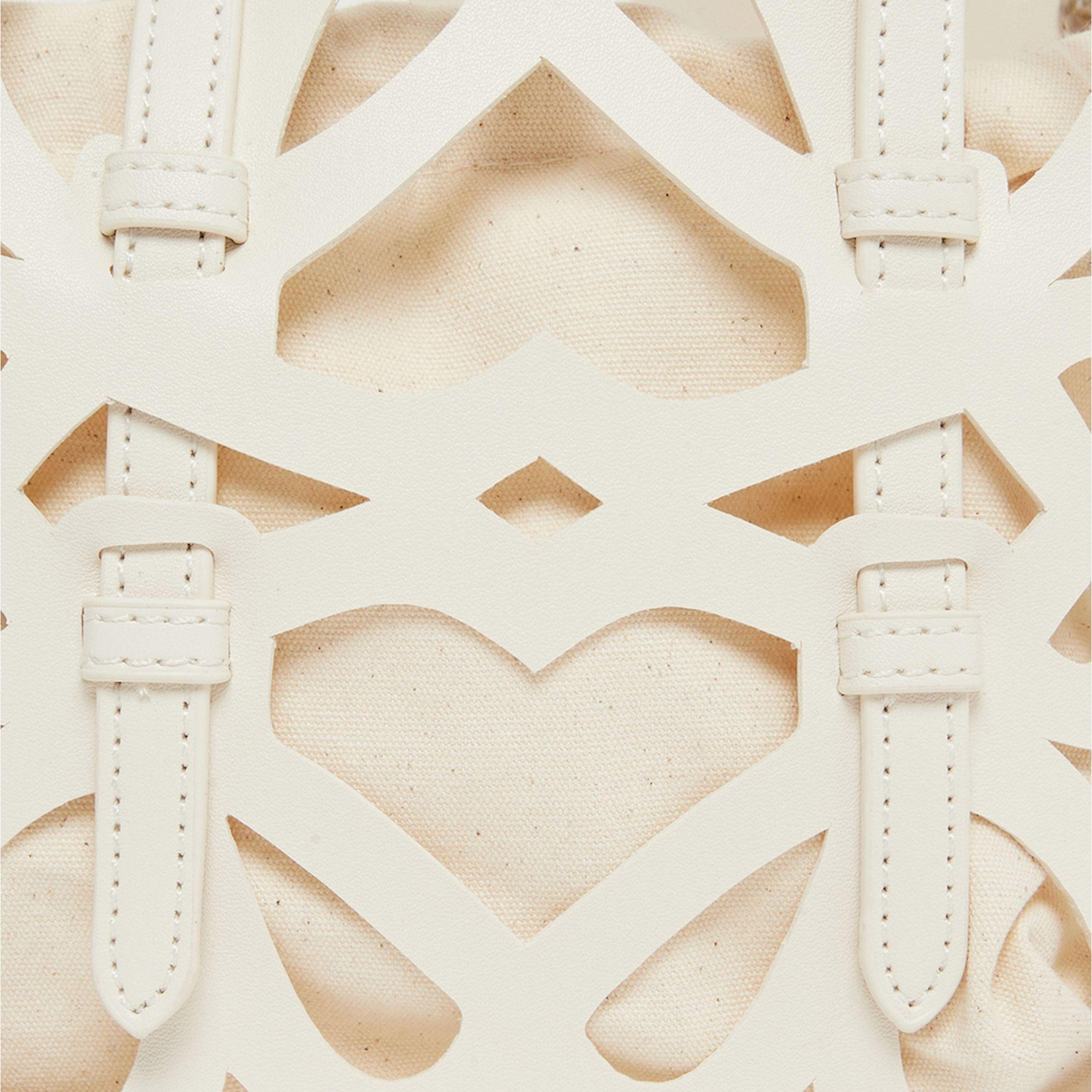 Styli White Cutout Detail Handbag-women-bagsandwallets-handbags-image-4