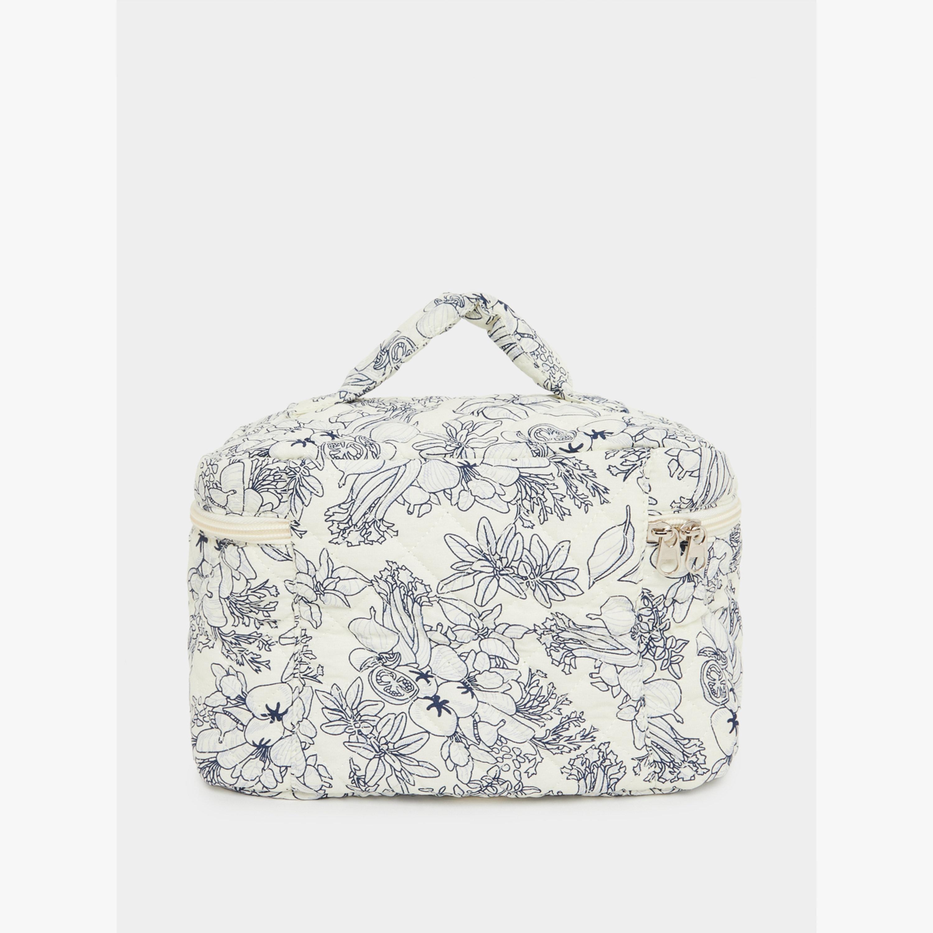 Styli Floral Printed Quilted Wash Bag-women-bagsandwallets-handbags-image-2