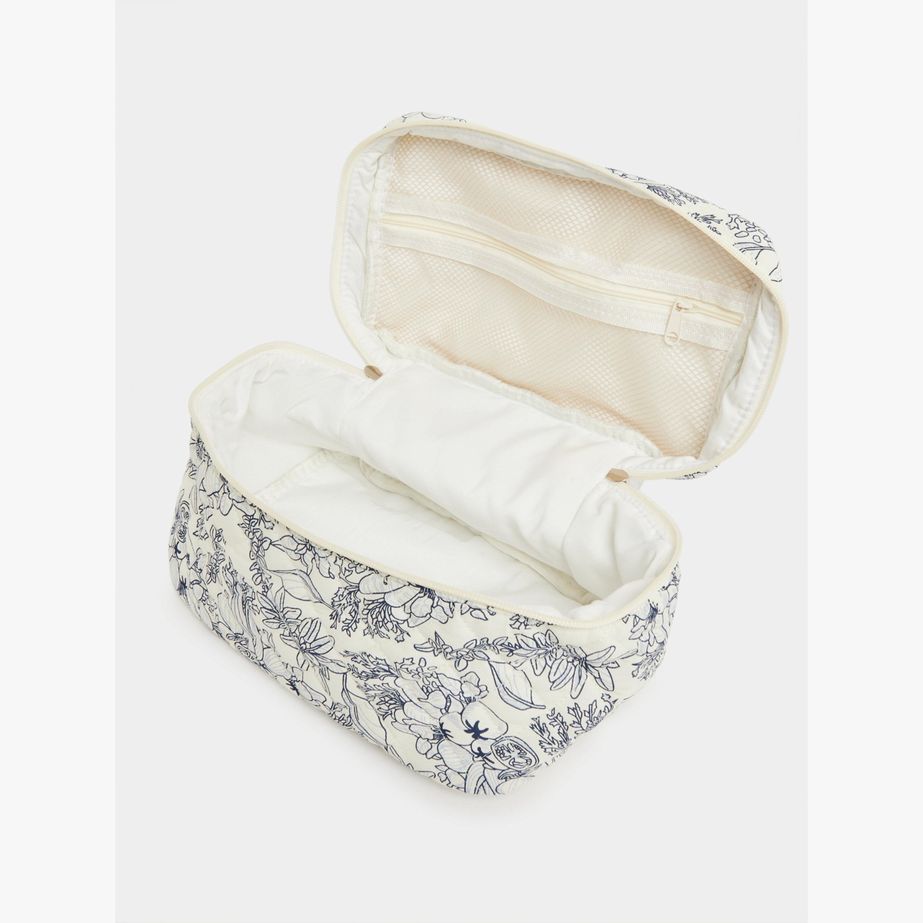Styli Floral Printed Quilted Wash Bag-women-bagsandwallets-handbags-image-4
