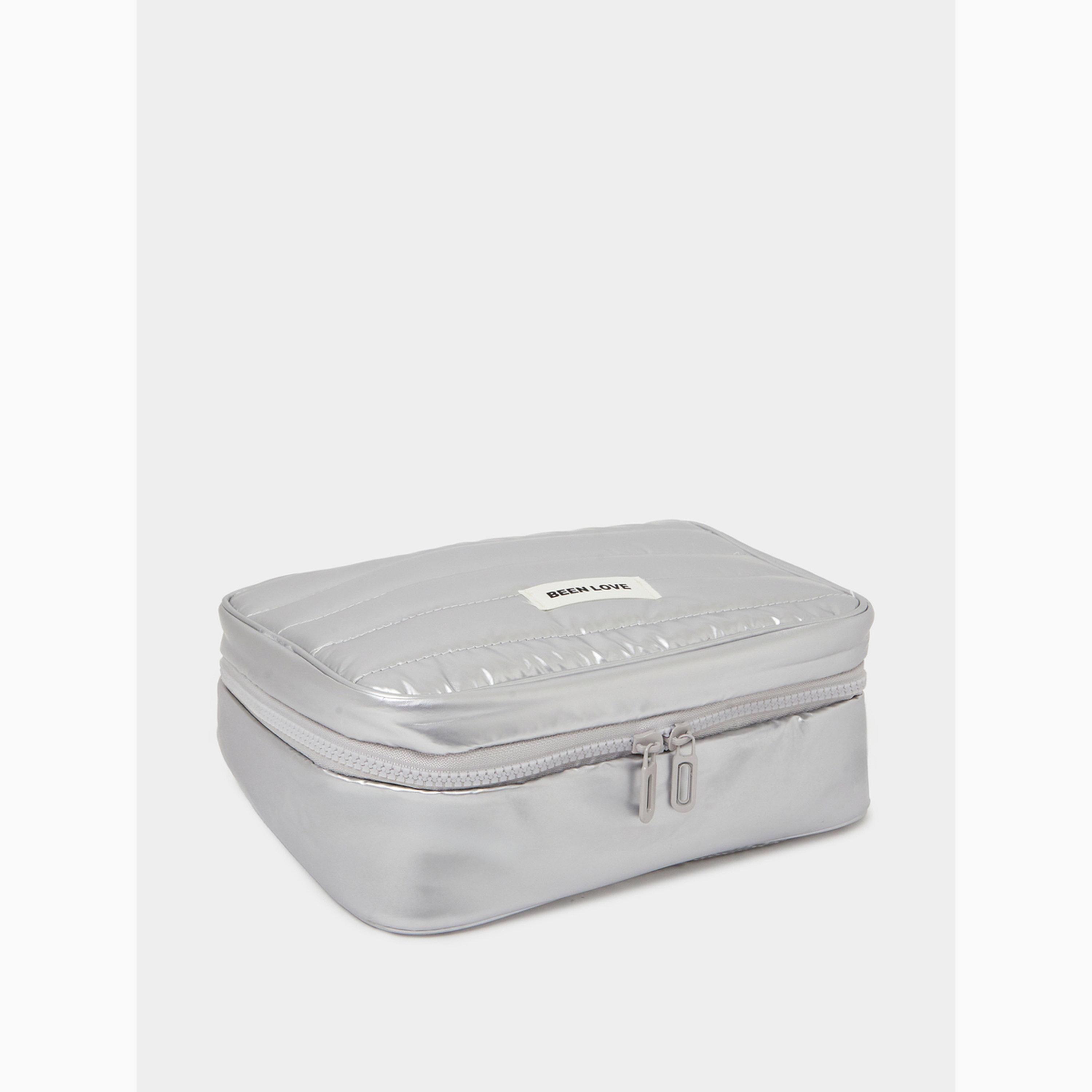 Styli Silver Quilted Travel Wash Bag-women-bagsandwallets-handbags-image-1