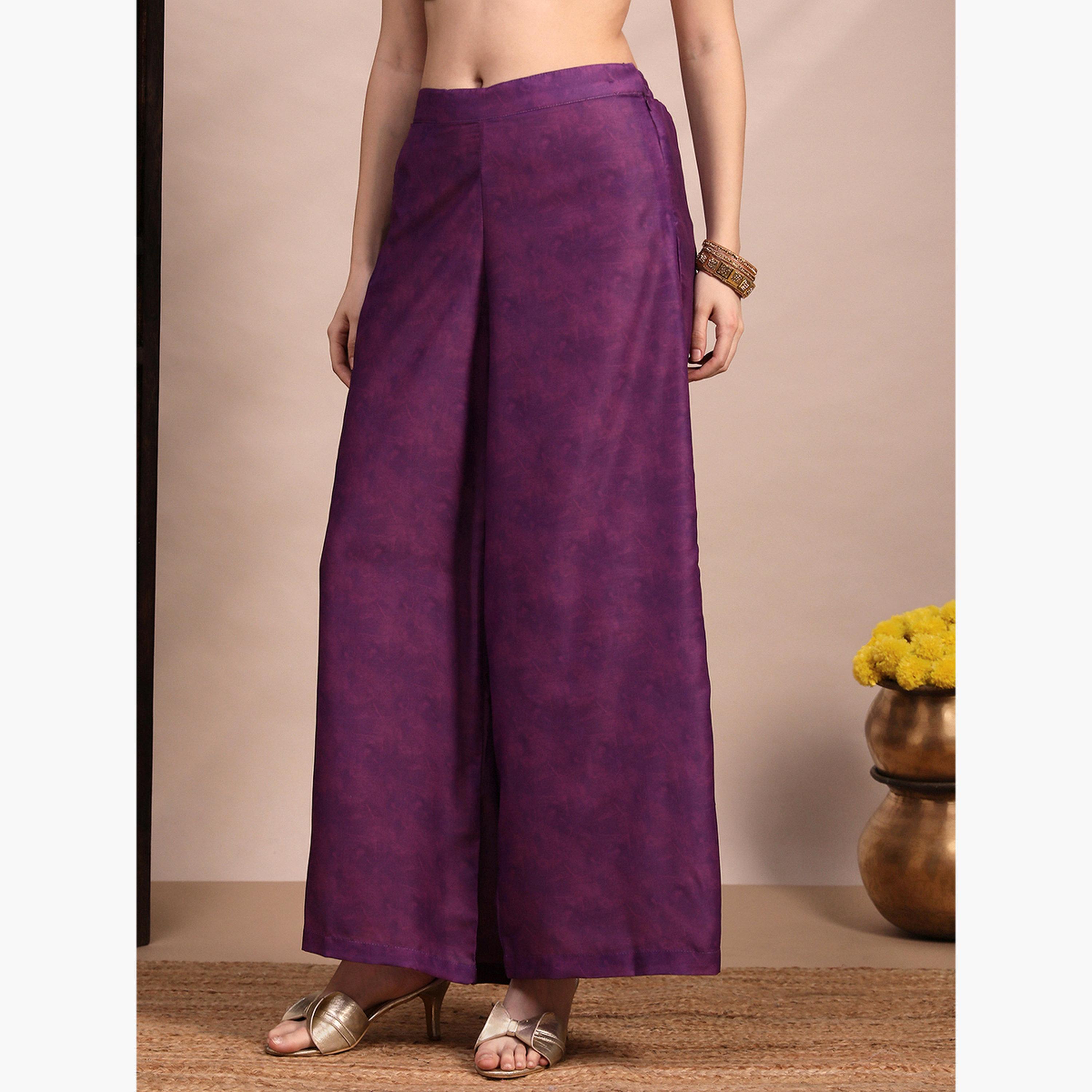 طقم منسق من تونيك وبنطال واسع الأرجل بطبعة عرقية-women-clothing-coordsets-image-5