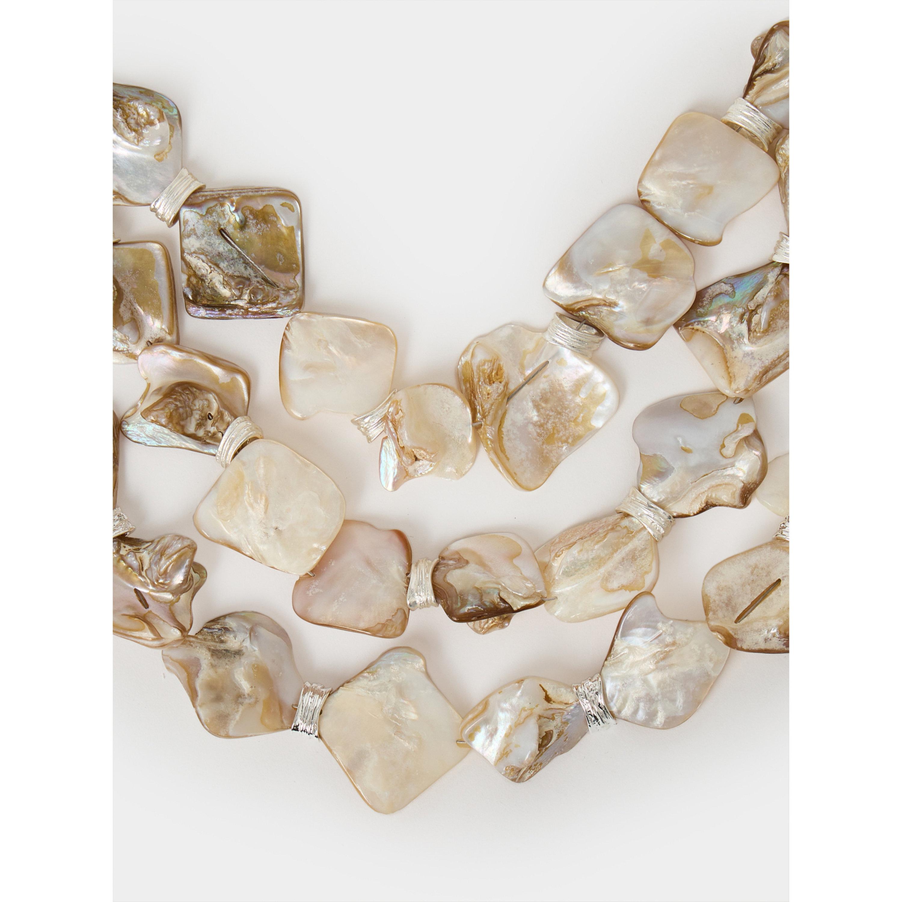 ستايلي - قلادة مزخرفة متعددة الطبقات-women-watchesandjewellery-jewellery-necklacesandpendants-image-2