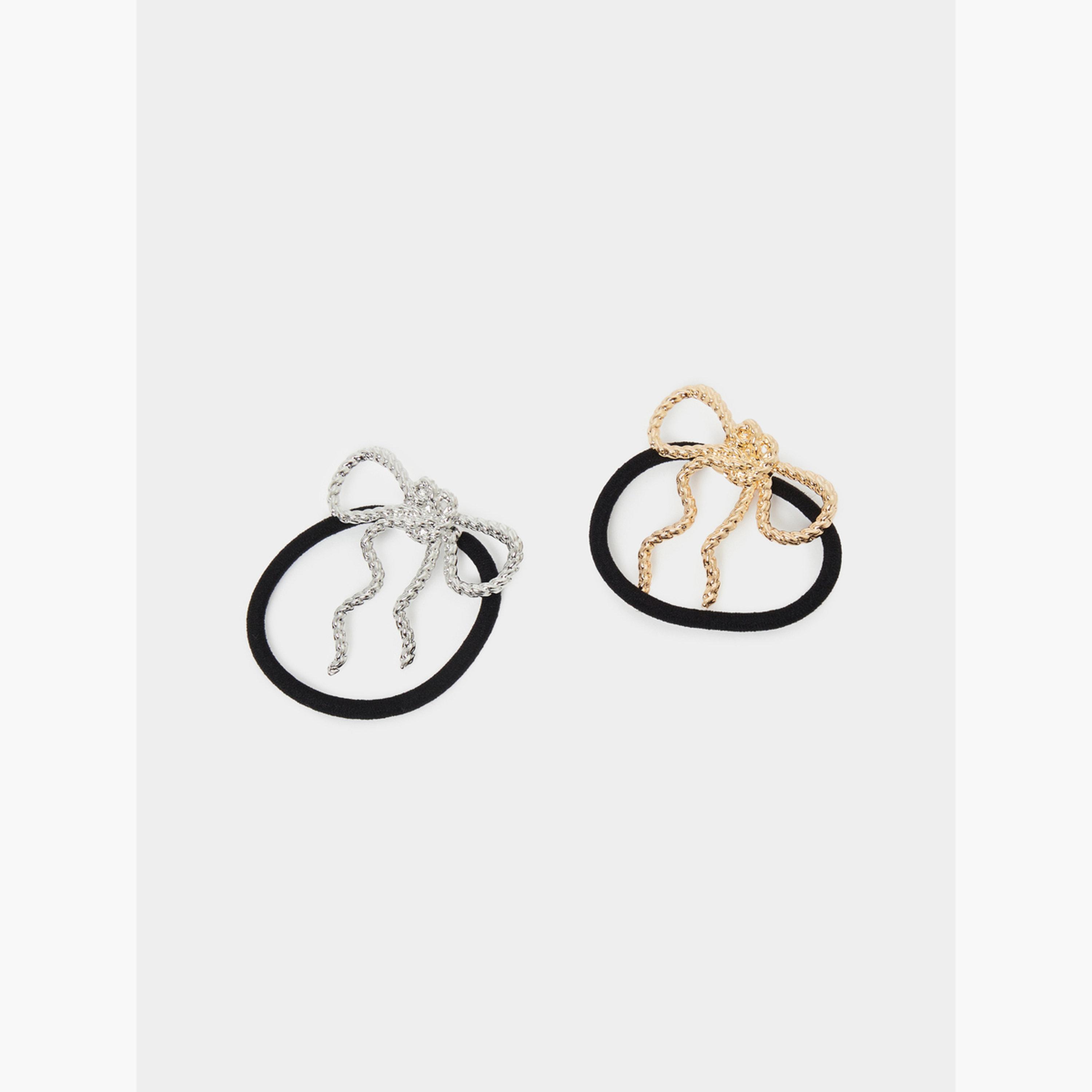 عبوة من قطعتين ربطات شعر بفيونكة-women-hairaccessories-sets-image-1