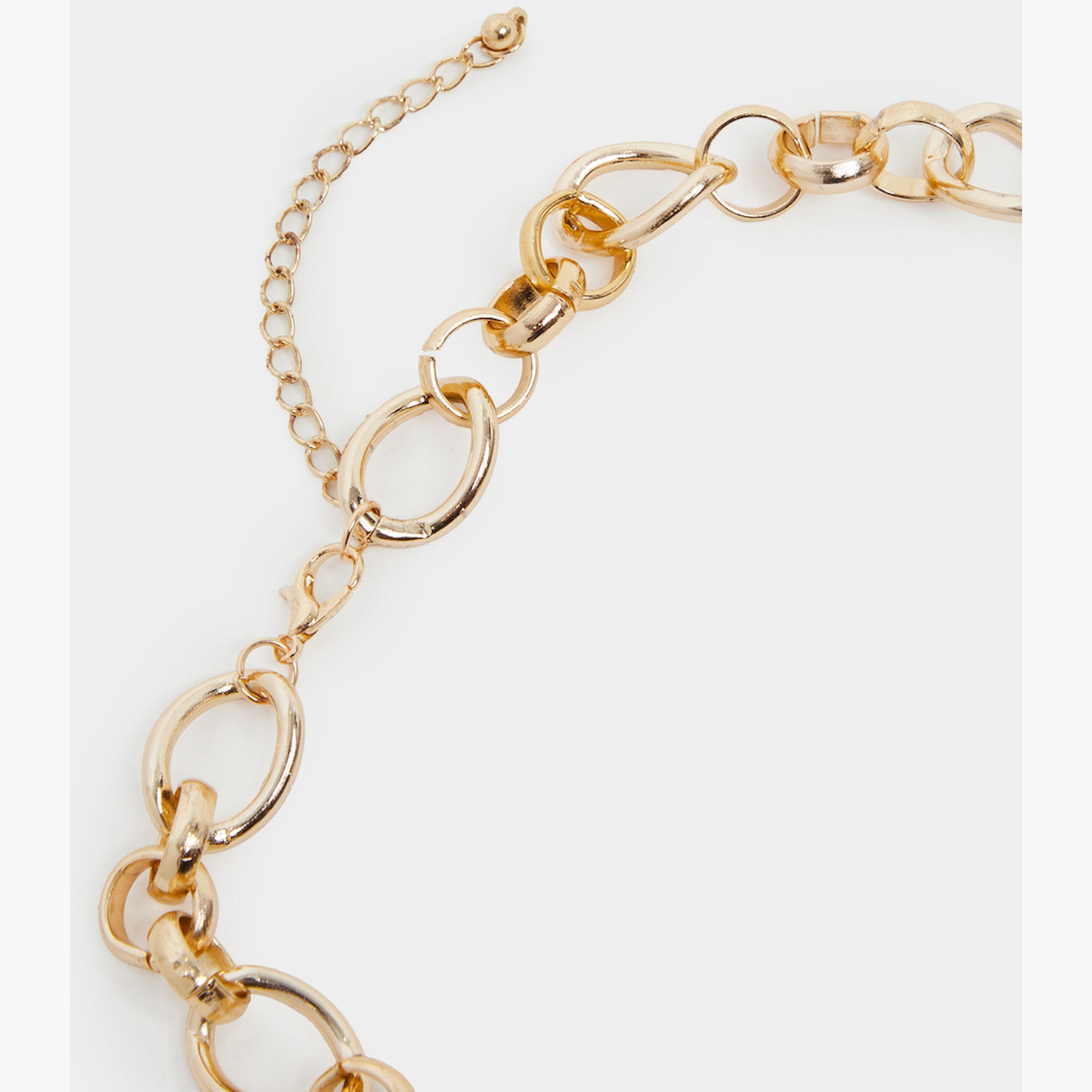 عقد بسلسلة وقلادة زهرة ثلاثية الأبعاد-women-watchesandjewellery-jewellery-necklacesandpendants-image-4