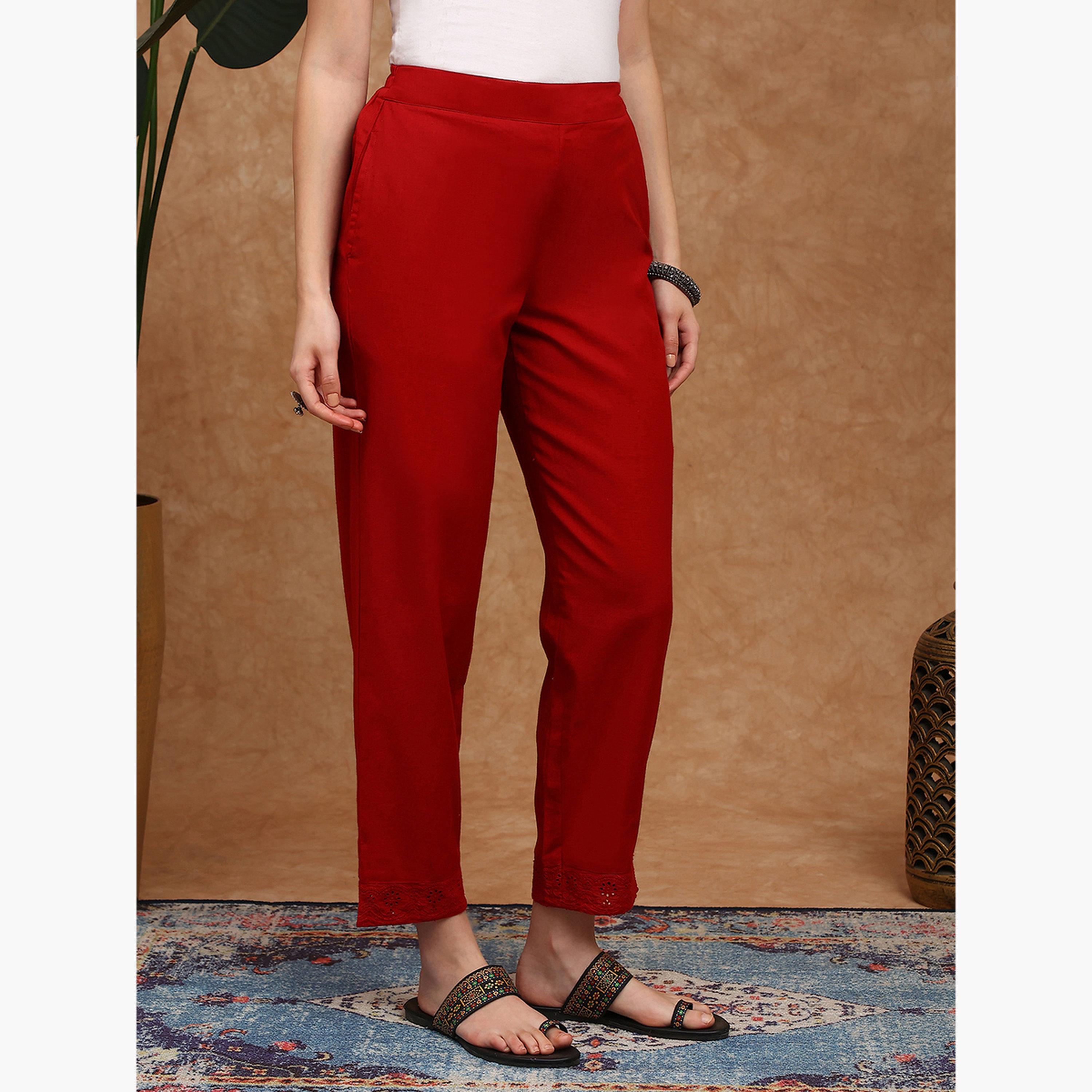 بنطلون بأرجل مستقيمة-women-clothing-bottoms-trousers-image-3