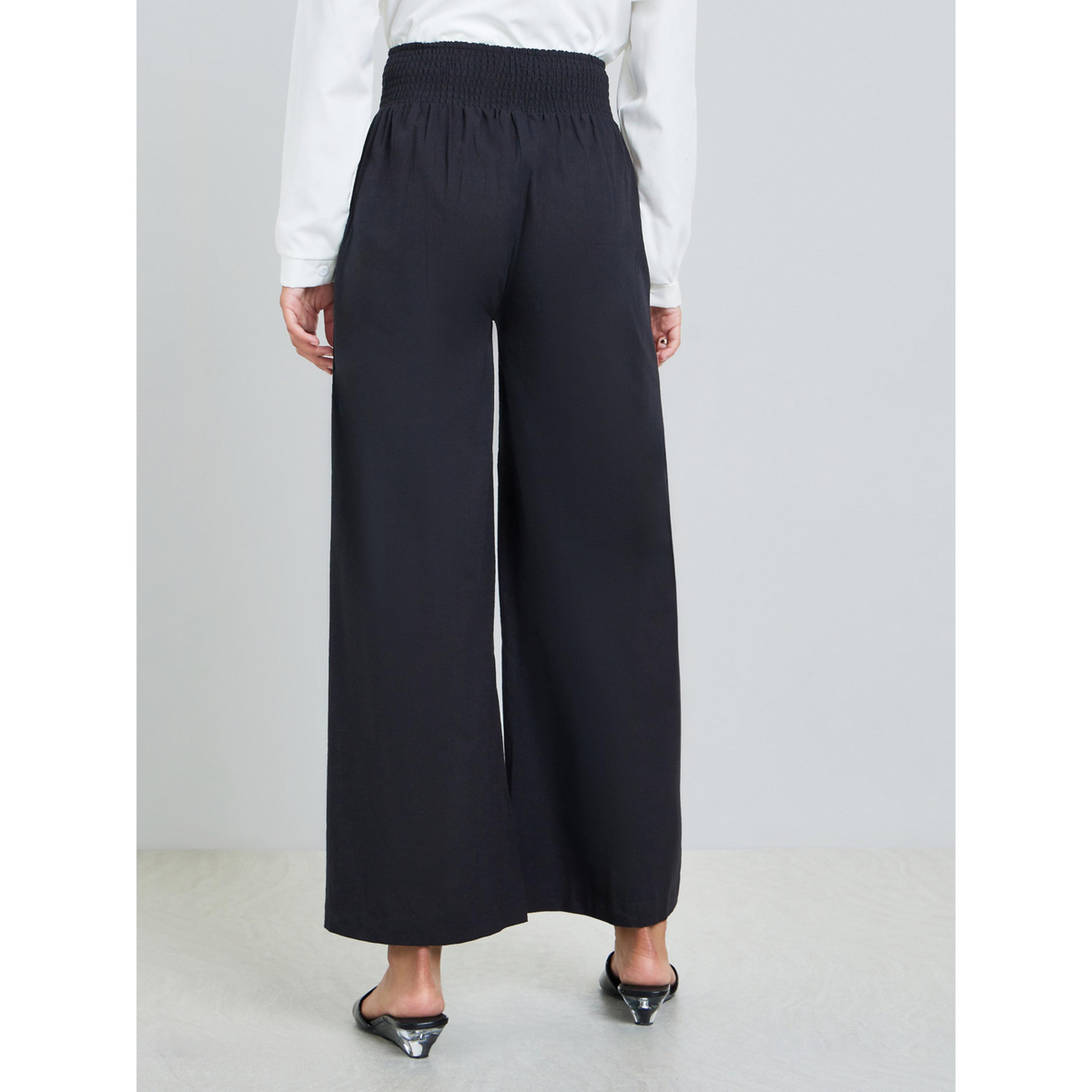 بنطال بأرجل واسعة-women-clothing-bottoms-joggers-image-4