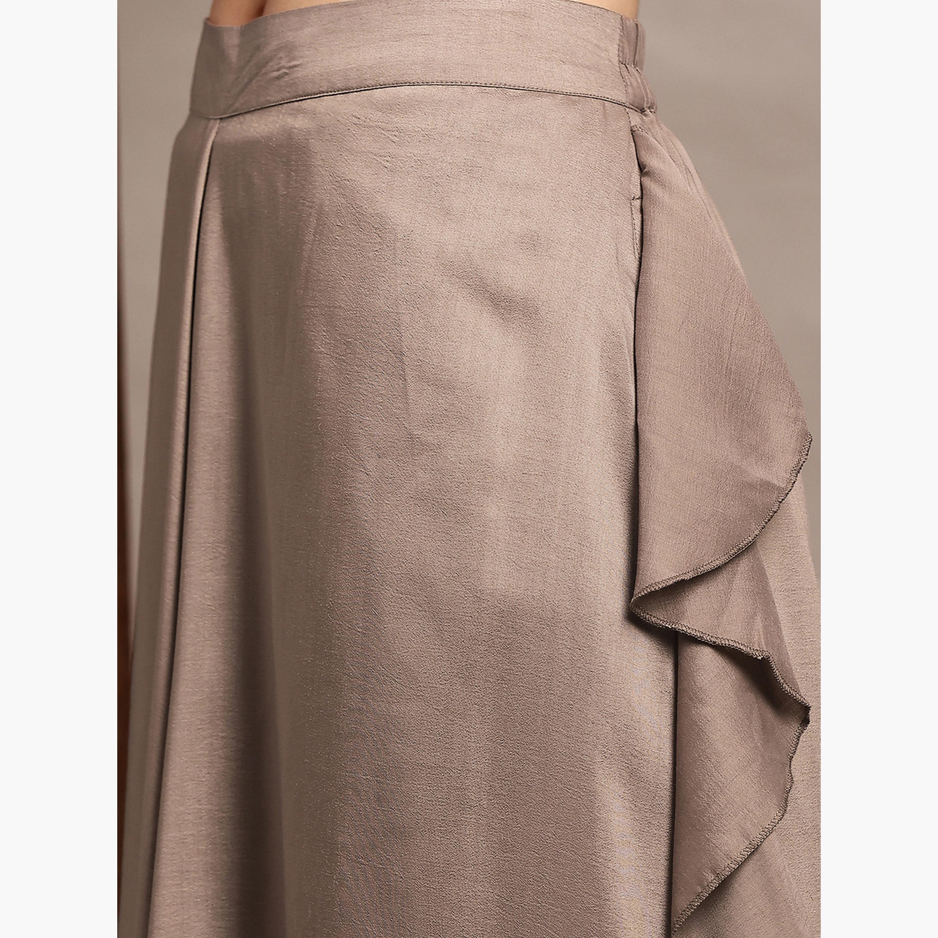 بنطال بالازو واسع بتفاصيل مكشكشة للنساء-women-clothing-ethnicwear-bottoms-palazzos-image-6
