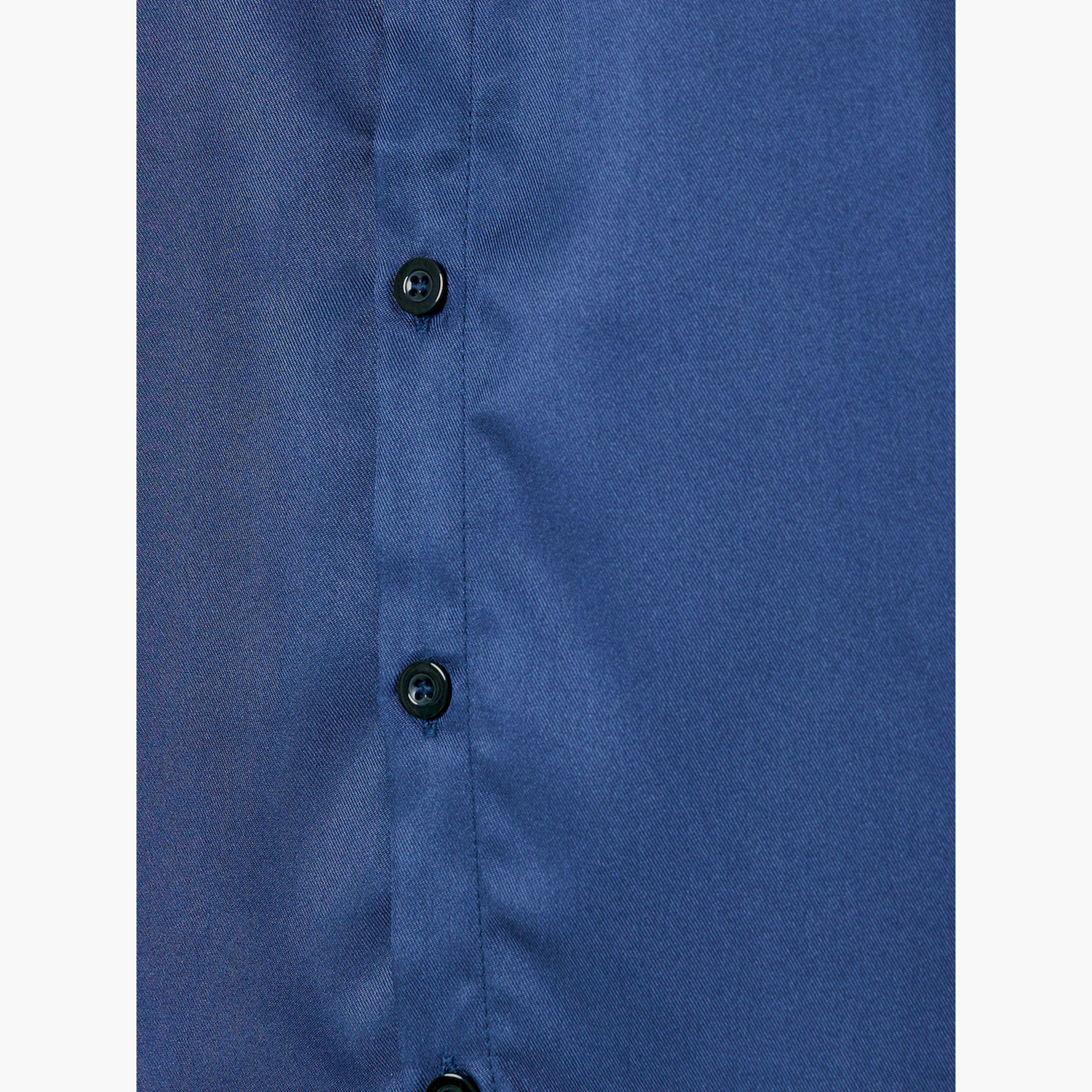 قميص رجالي كحلي بأكمام طويلة-men-clothing-shirts-image-4