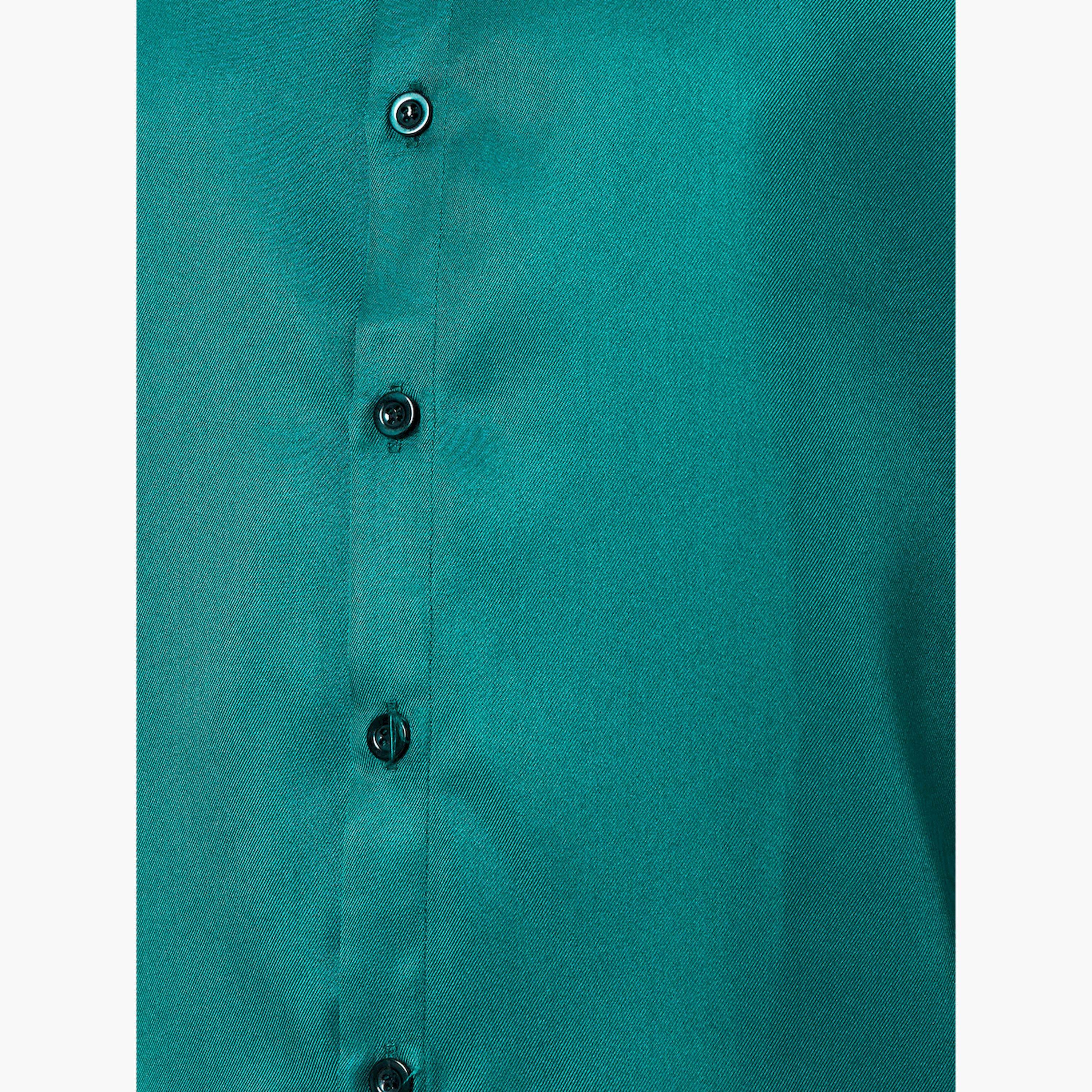 قميص رجالي أخضر داكن بأكمام طويلة-men-clothing-shirts-image-5