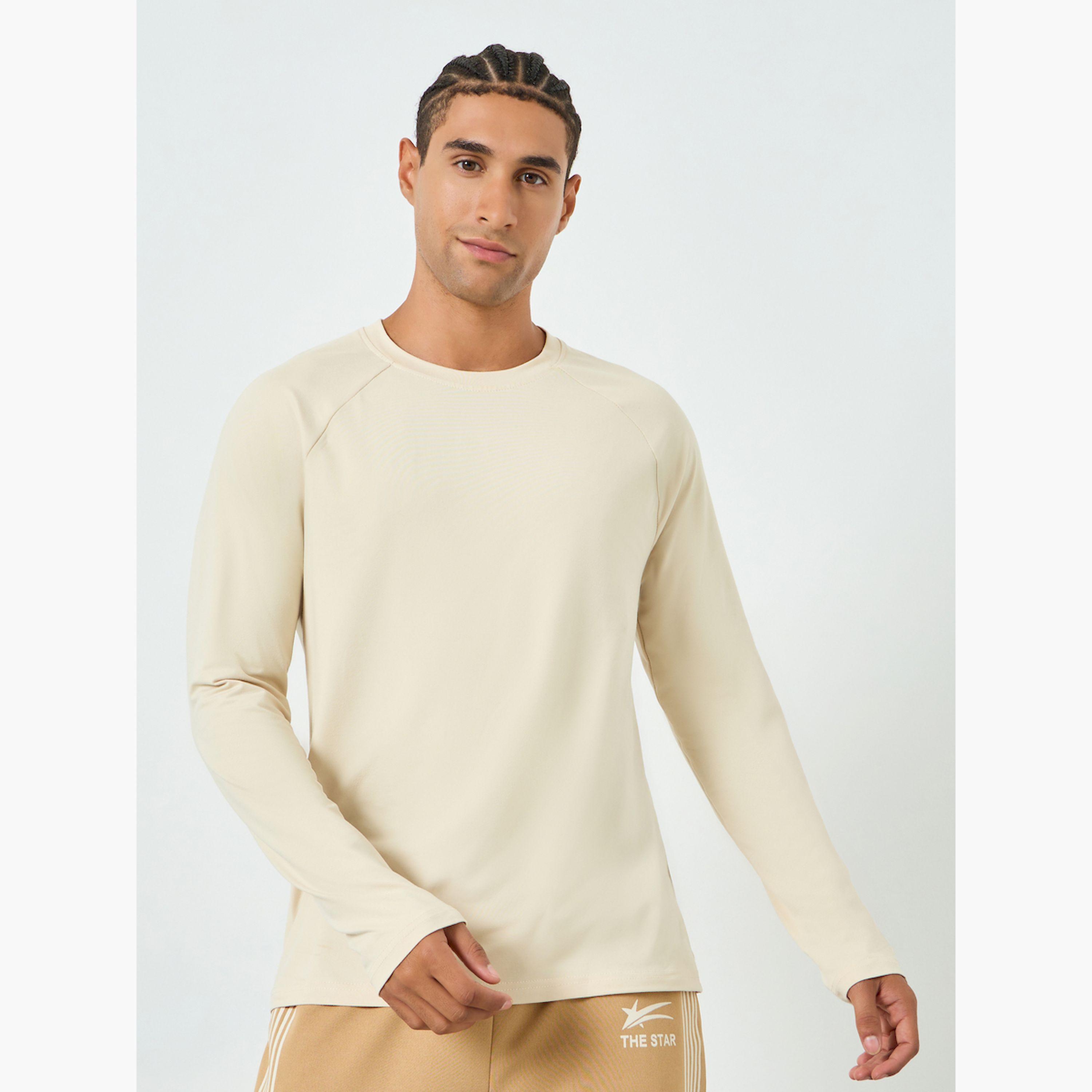 Take Two Men Solid Raglan Sleeve T-Shirt-men-clothing-tshirtsandpolos-tshirts-image-1